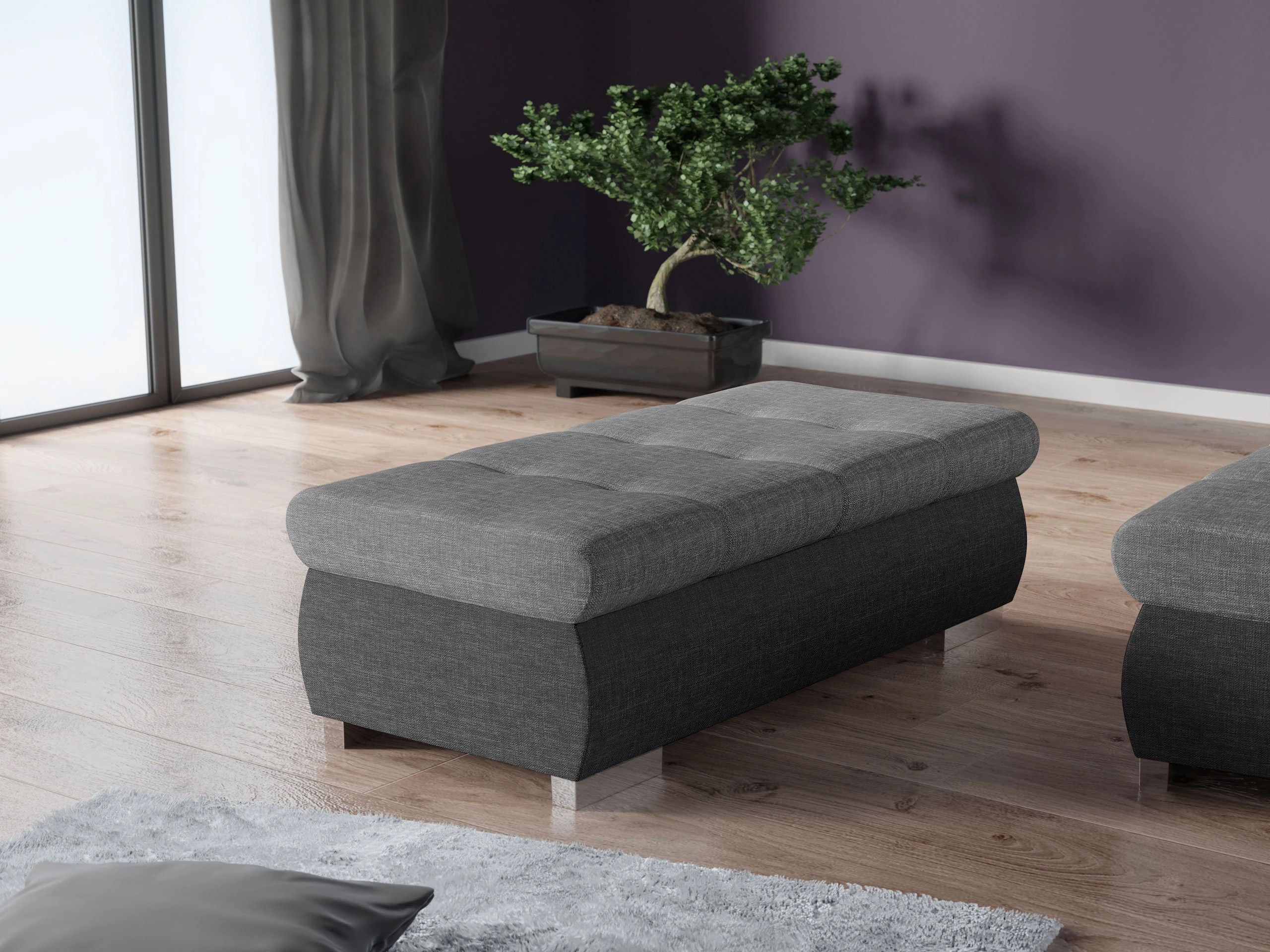 Tapacirana klupa Comfivo Nitor I (Lux 06 + Lux 05)