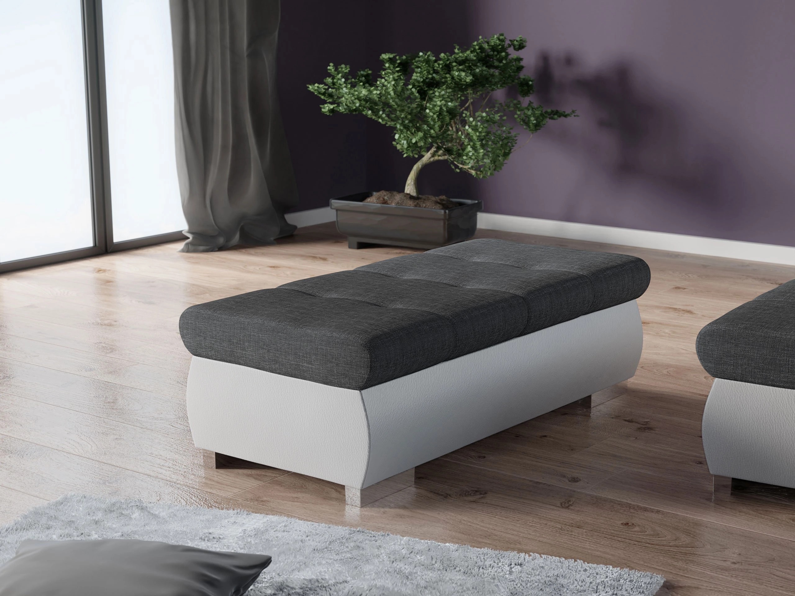 Tapacirana klupa Comfivo Nitor I (Soft 017 + Lux 06)