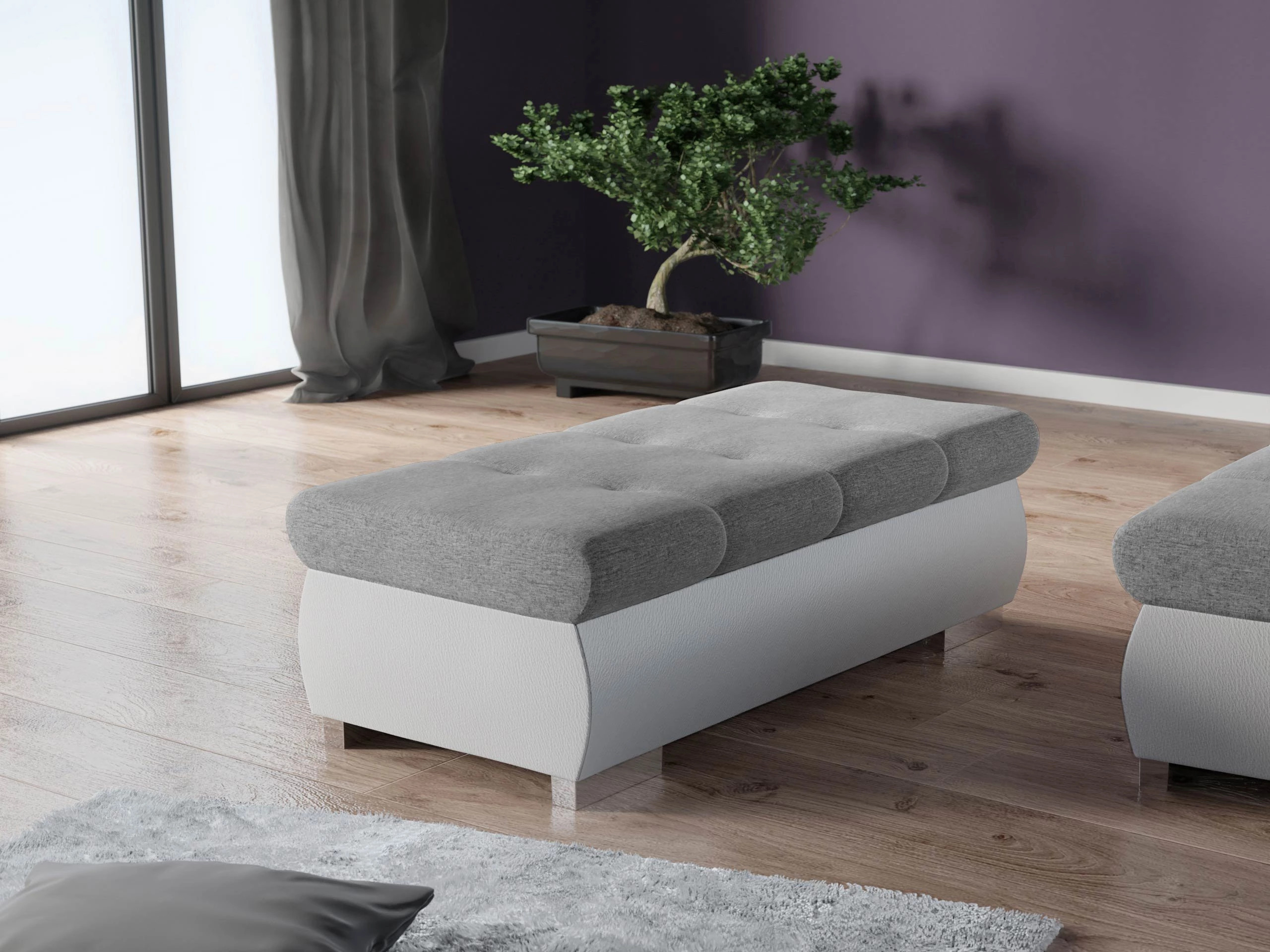 Tapacirana klupa Comfivo Nitor I (Soft 017 + Soul 17)