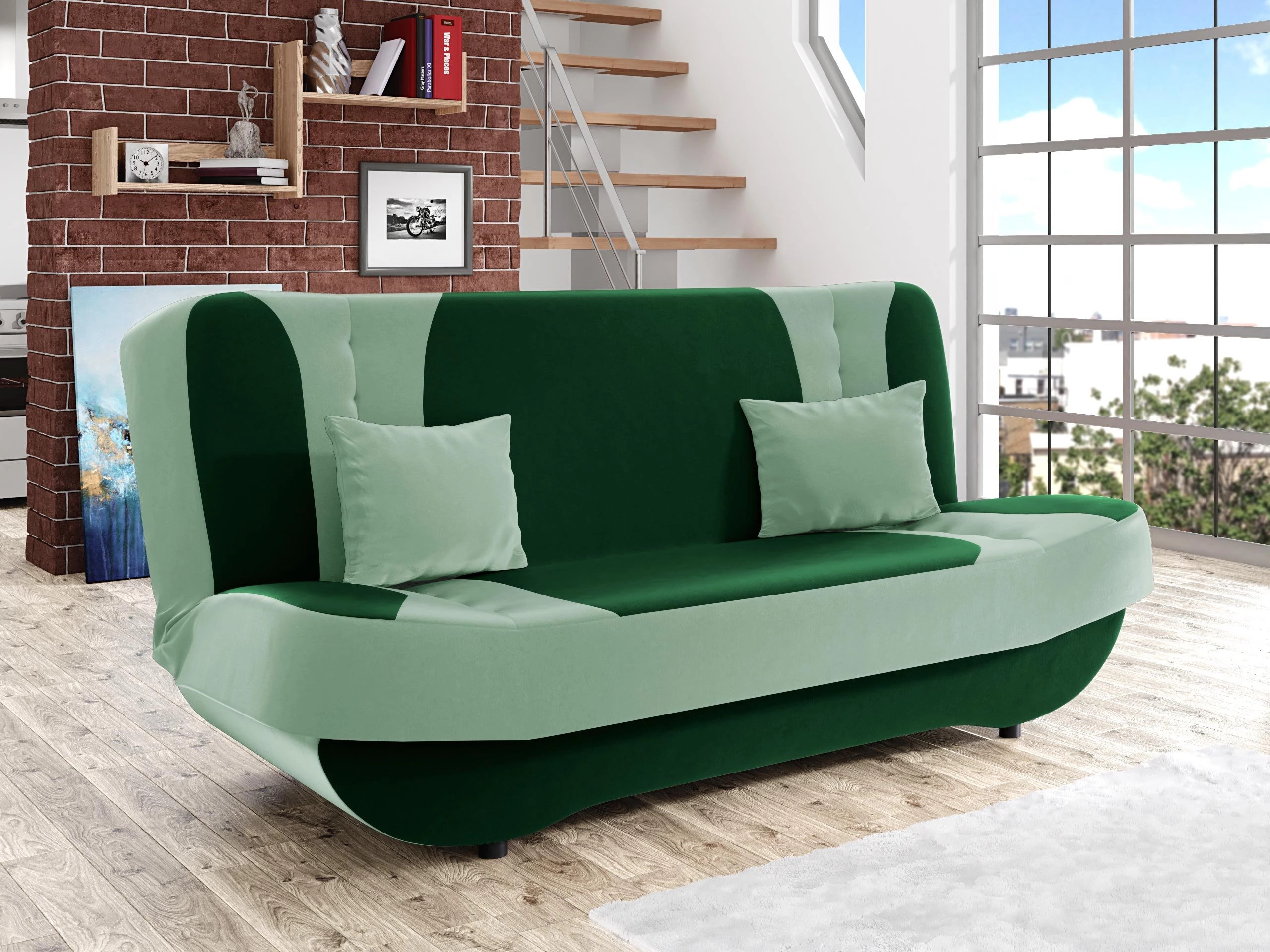 Sofa na razvlačenje Comfivo Cervus (Magic Velvet 2225 + Magic Velvet 2227)