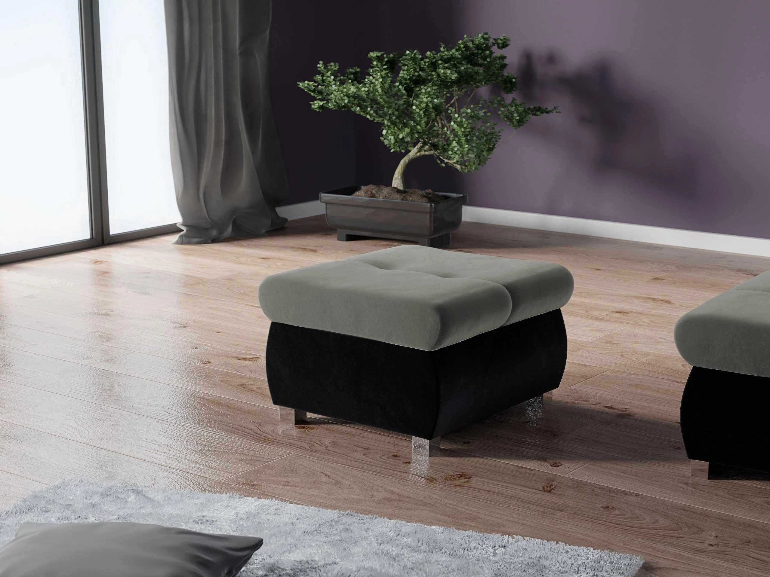 Tabure Comfivo Nitor (Magic Velvet 2219 + Magic Velvet 2217)