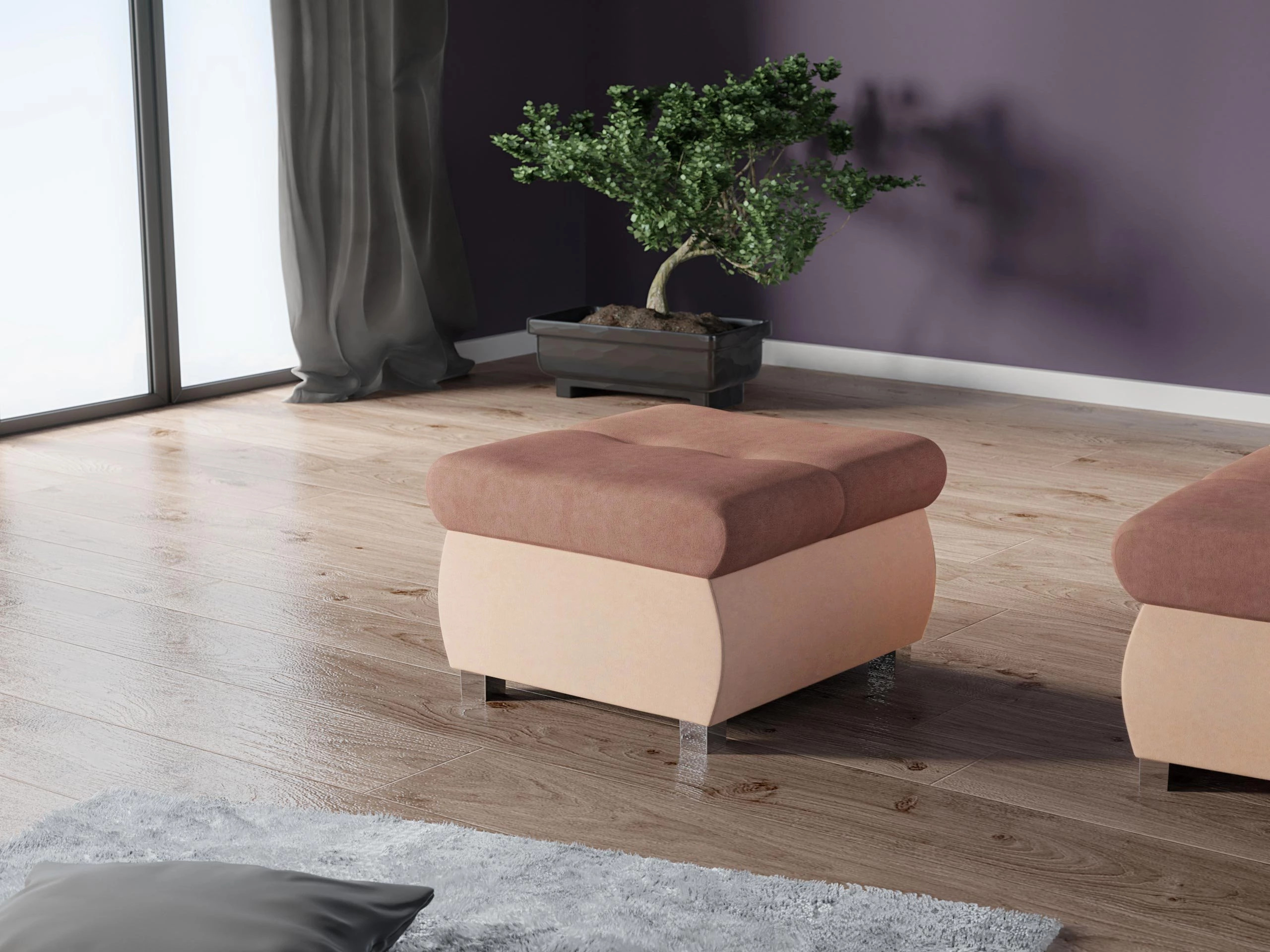 Tabure Comfivo Nitor (Uttario Velvet 2956 + Uttario Velvet 2955)