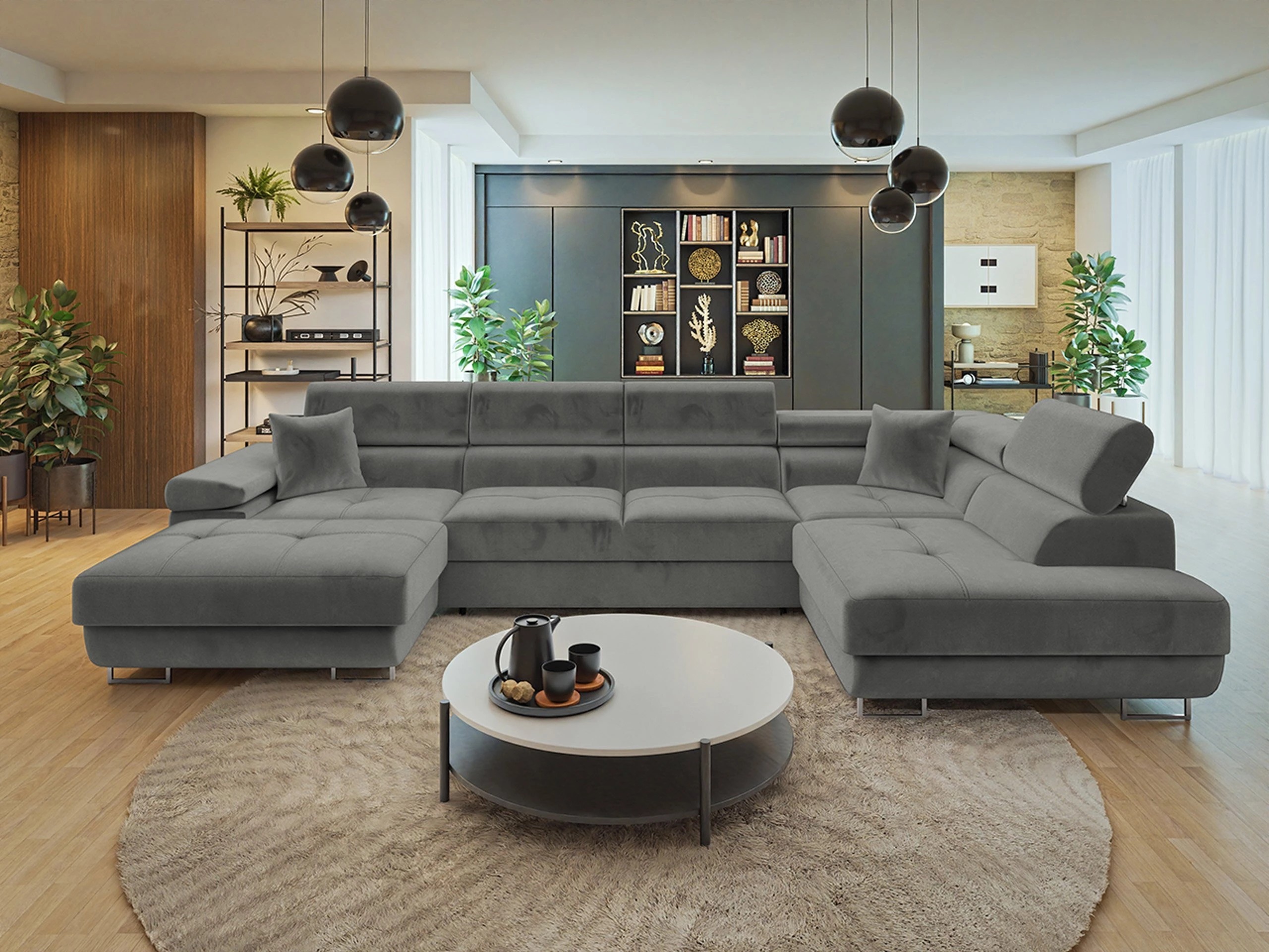 Ugaona garnitura Comfivo Vinetum III (Manila 16)