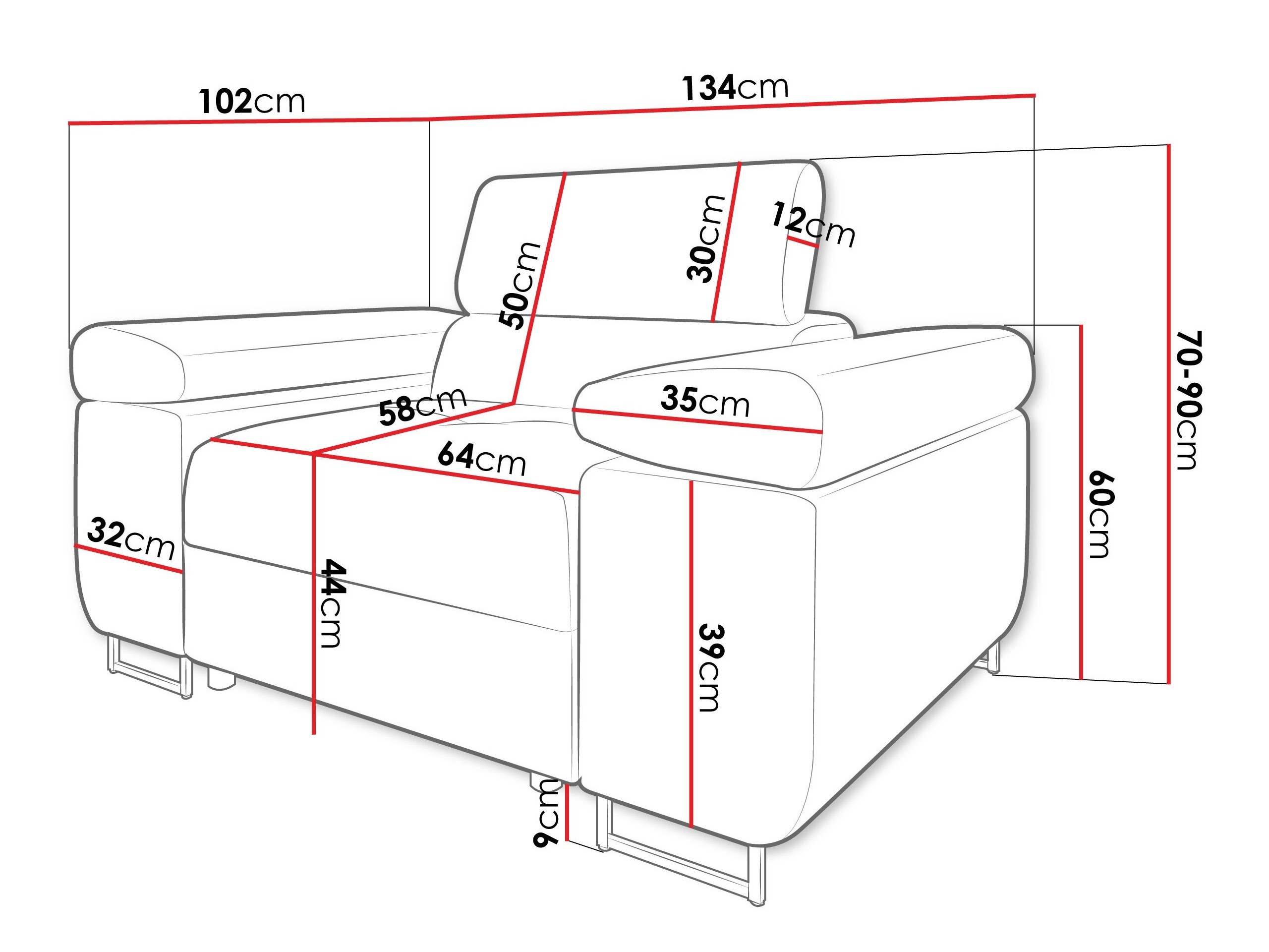 Fotelja Comfivo Vinetum (Manila 16)