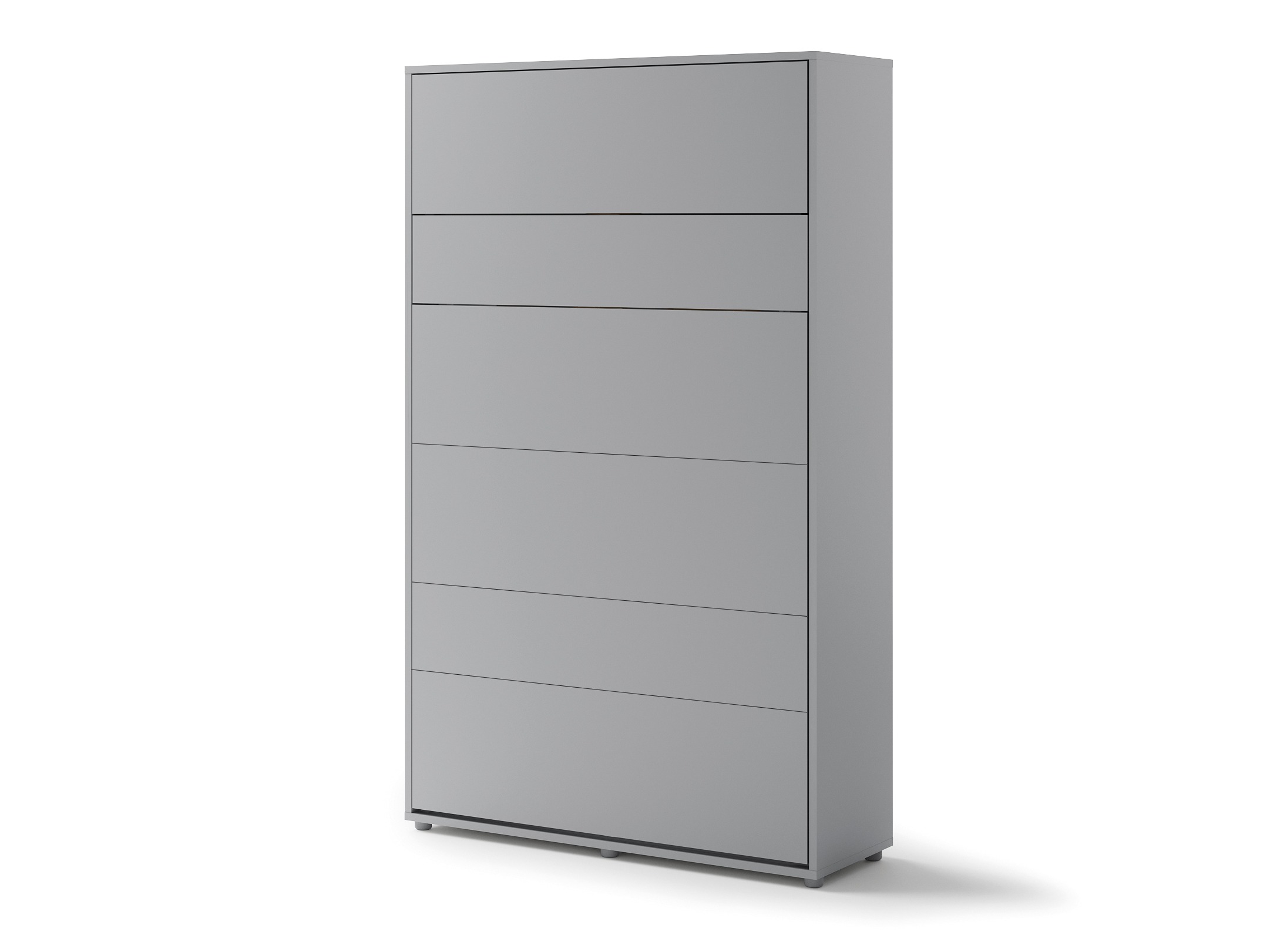 Zidni krevet Concept Pro Lenart Levfere 102 (Sivo)