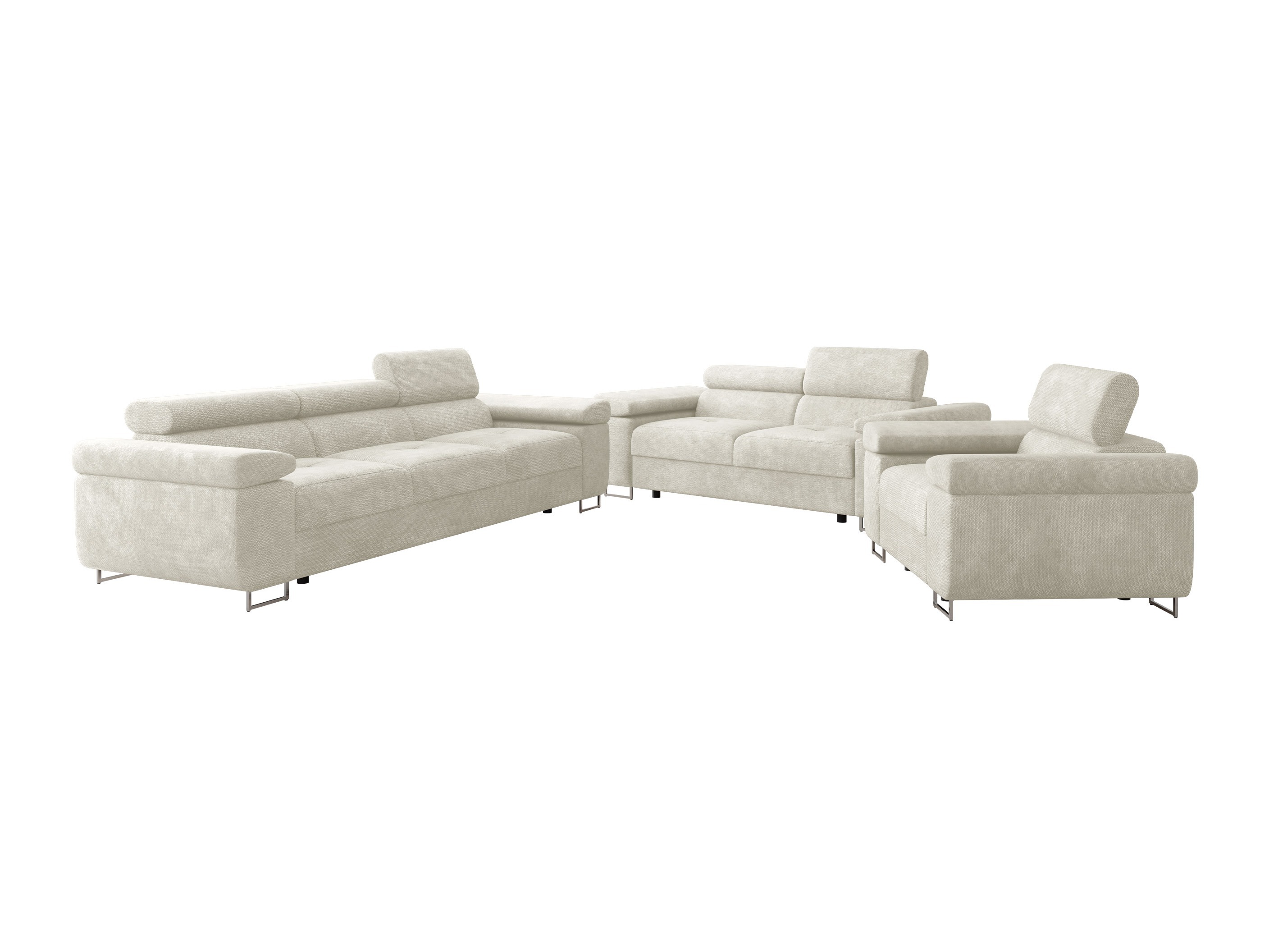 Set tapaciranog nameštaja Comfivo Vinetum (Lumo 55)