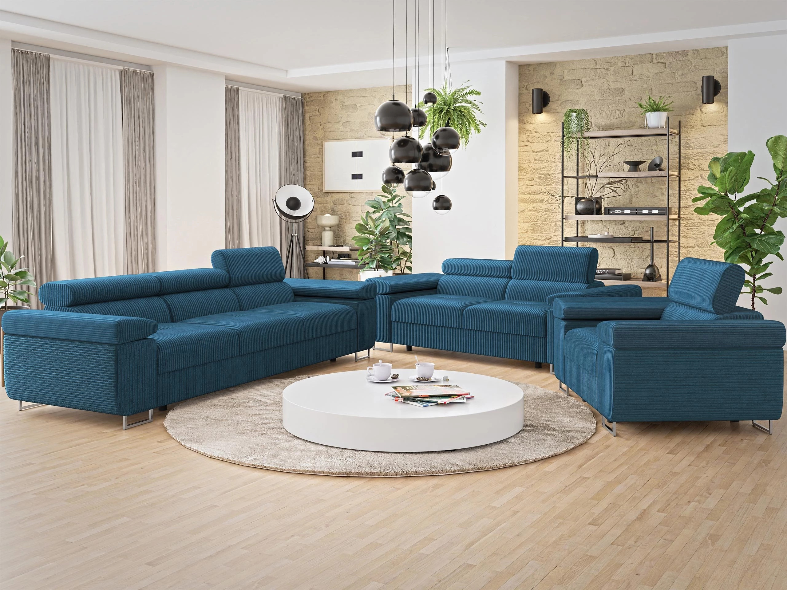 Set tapaciranog nameštaja Comfivo Vinetum (Poso 05)