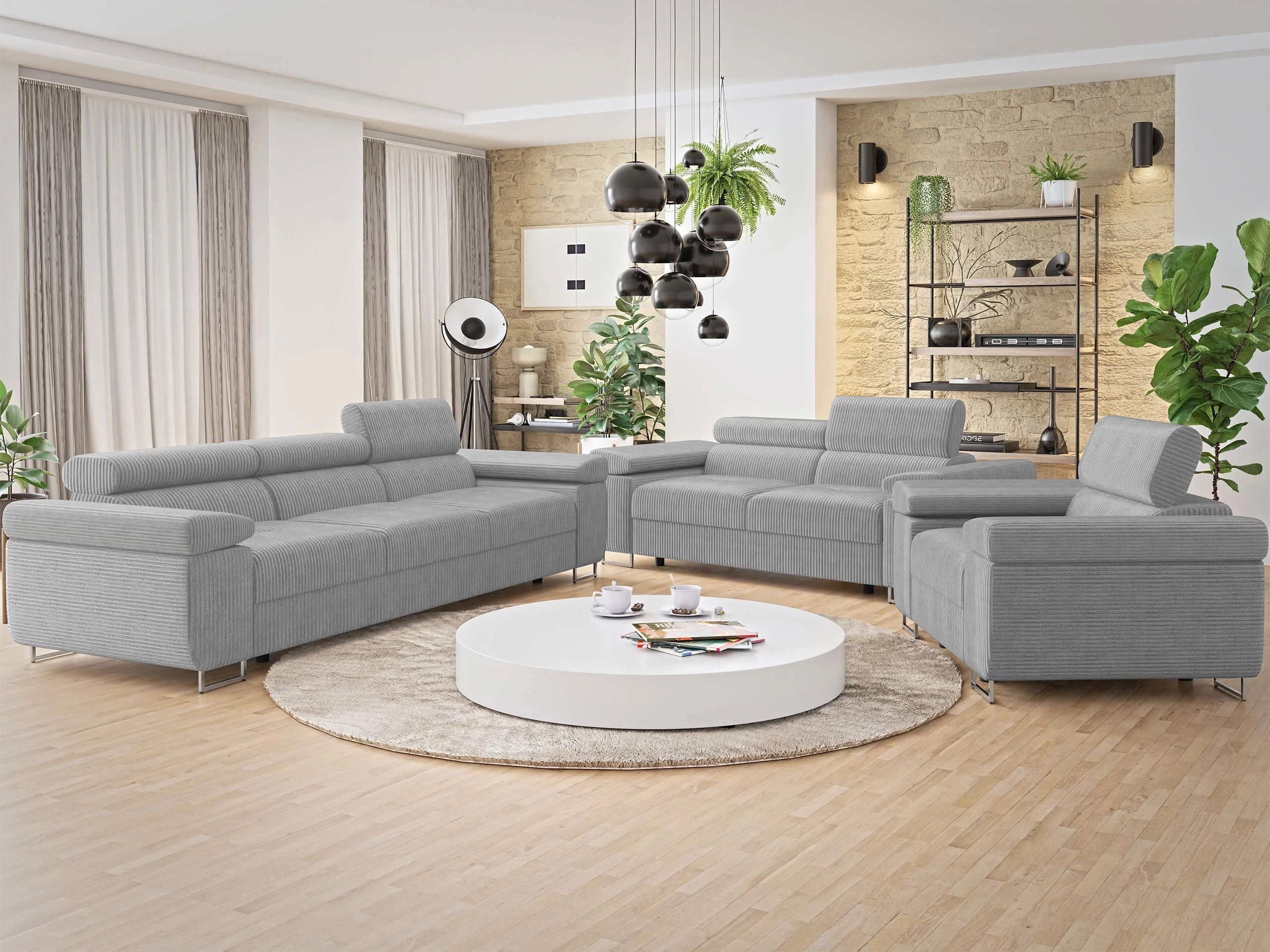 Set tapaciranog nameštaja Comfivo Vinetum (Poso 110)