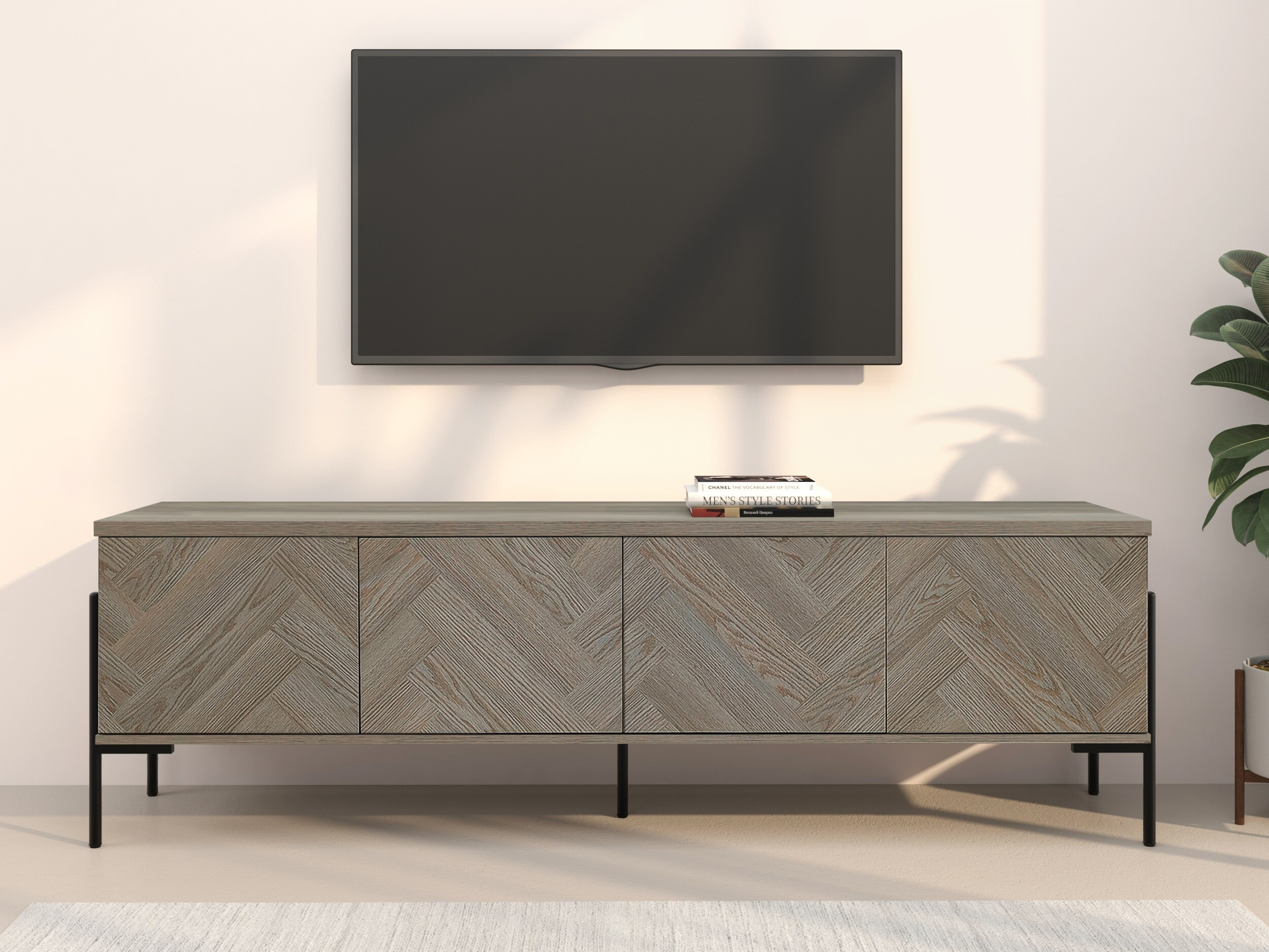 TV komoda Denton 1525 (Hrast)