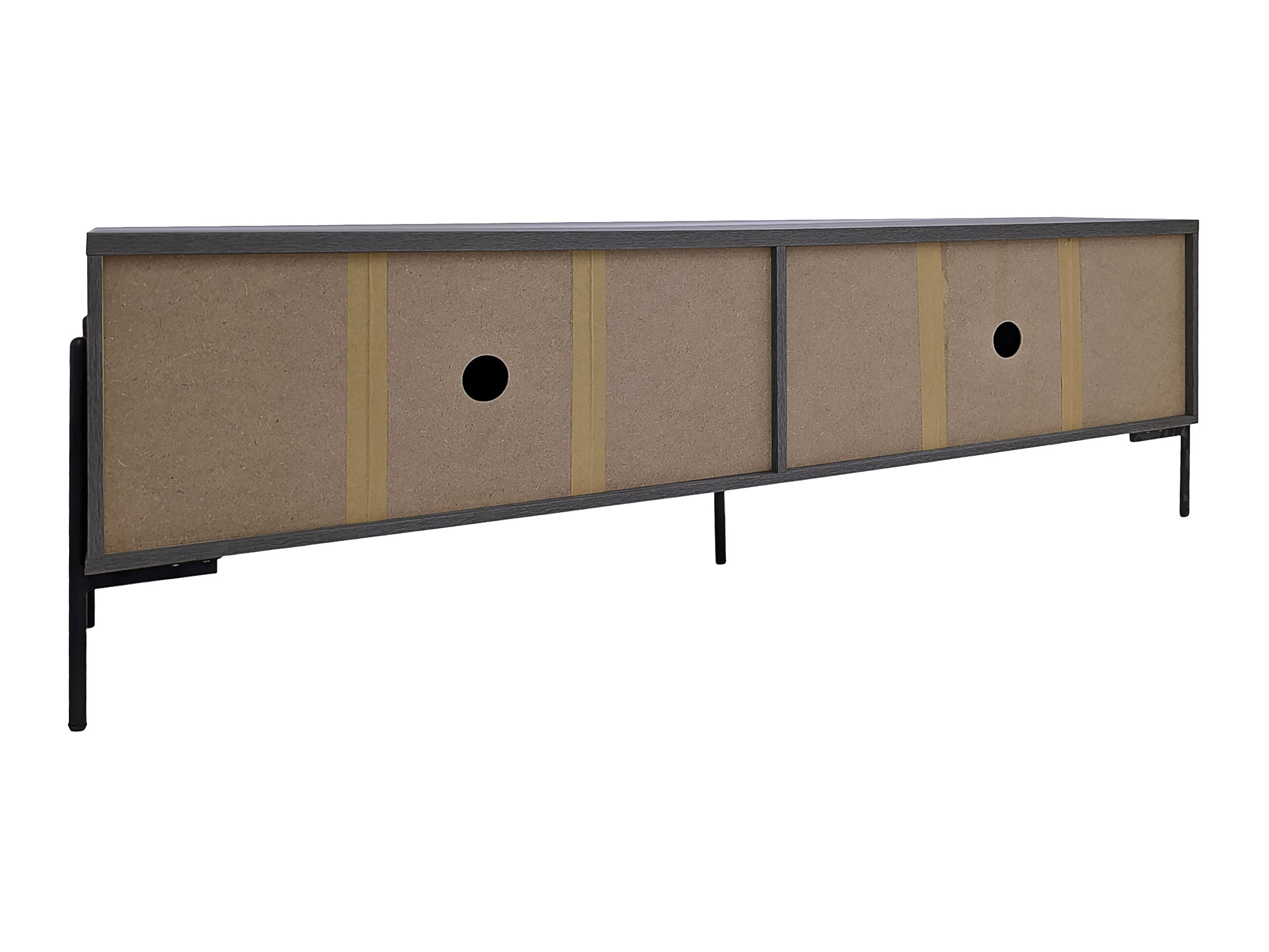 TV komoda Denton 1525 (Sivi hrast)