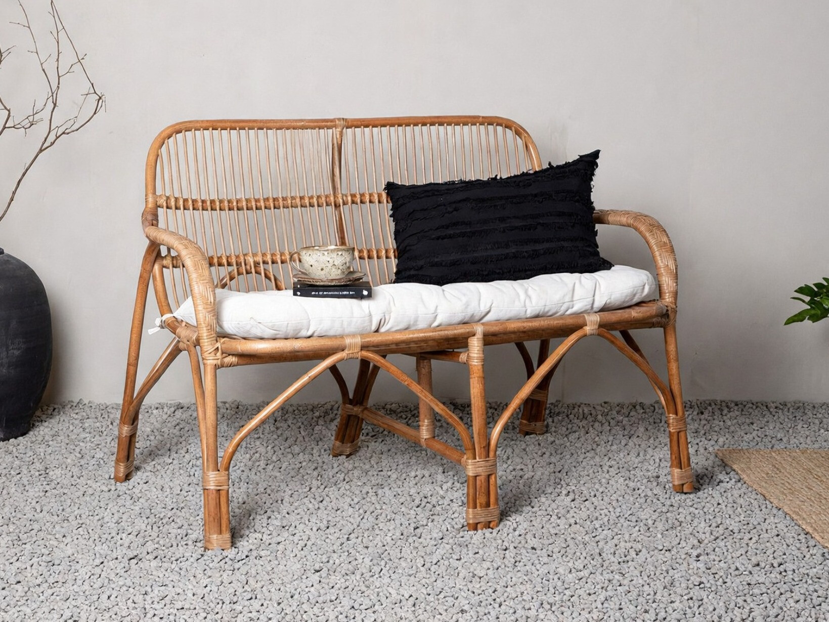 Baštenska sofa Dallas 5200 (Svetlo smeđa)
