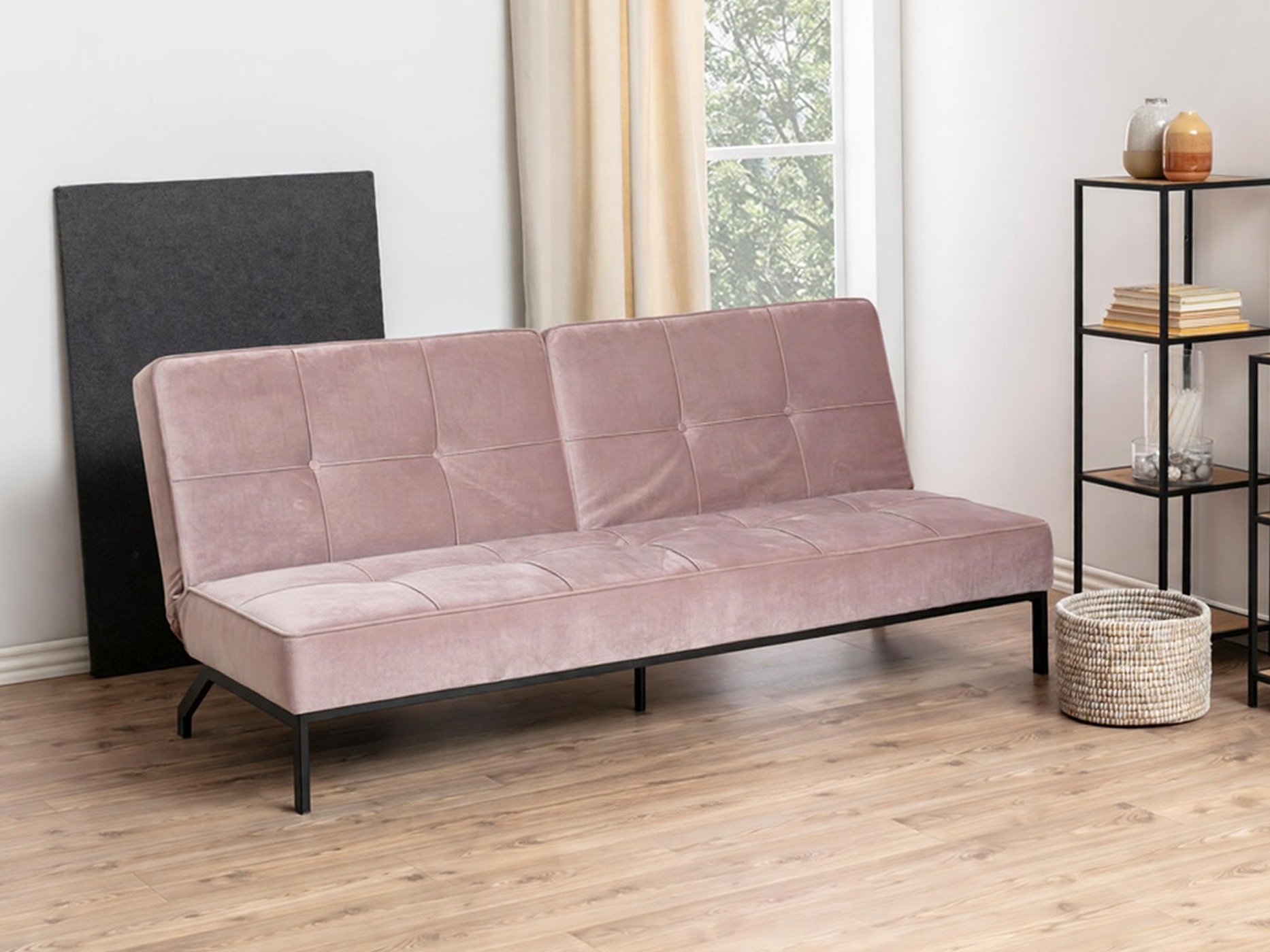 Sofa na razvlačenje Norsica 243 (Ružičasta)