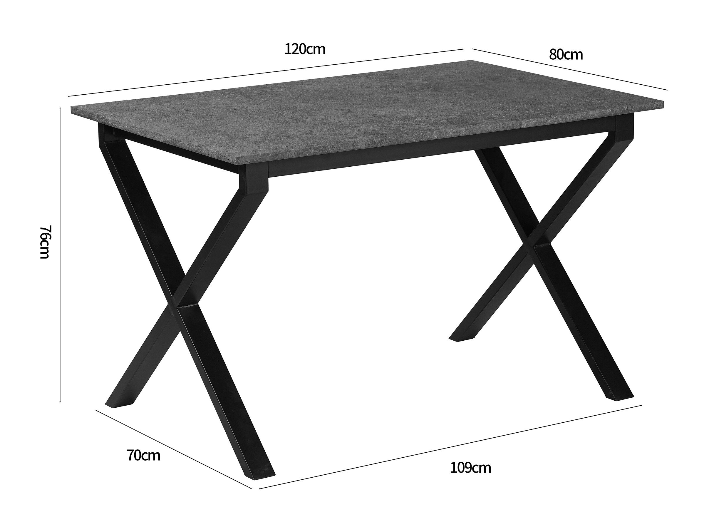 Sto Denton 1554 (Crno + Beton)