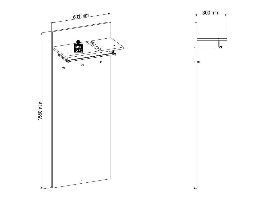 Set za hodnik Sondelu 103