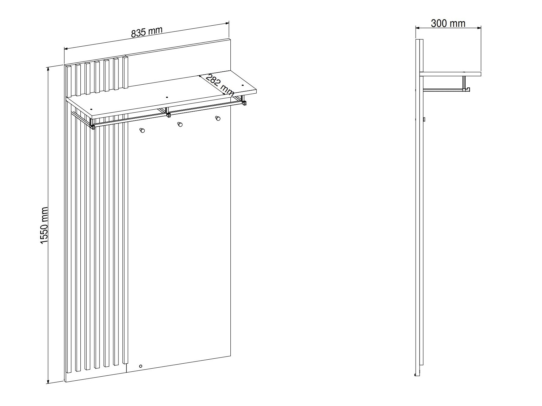 Set za hodnik Sondelu 105