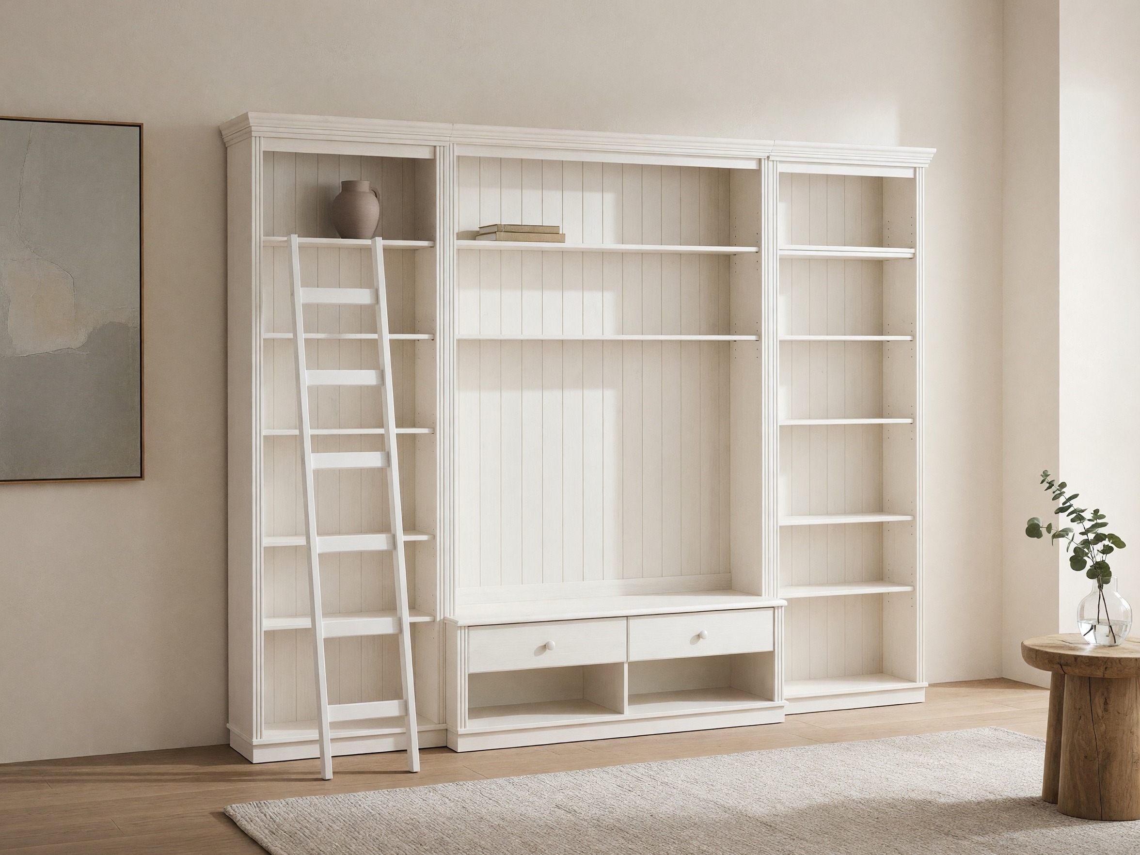 Set za dnevnu sobu Saltoro 108 (Belo)
