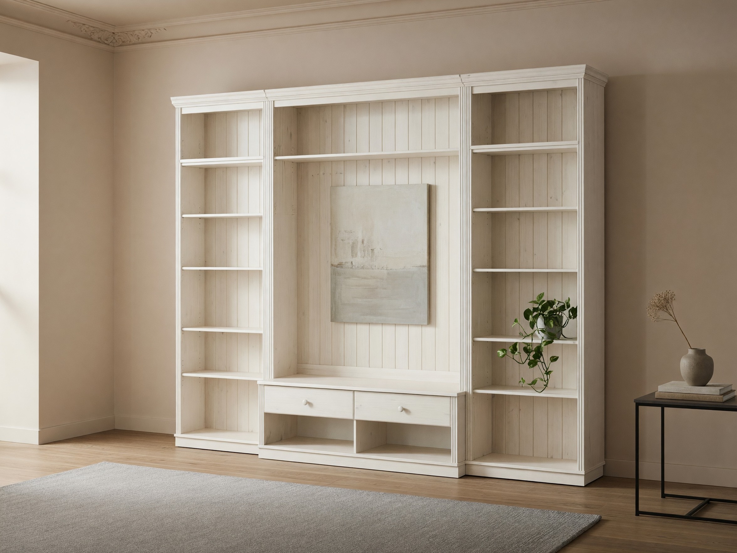 Set za dnevnu sobu Saltoro 127 (Belo)