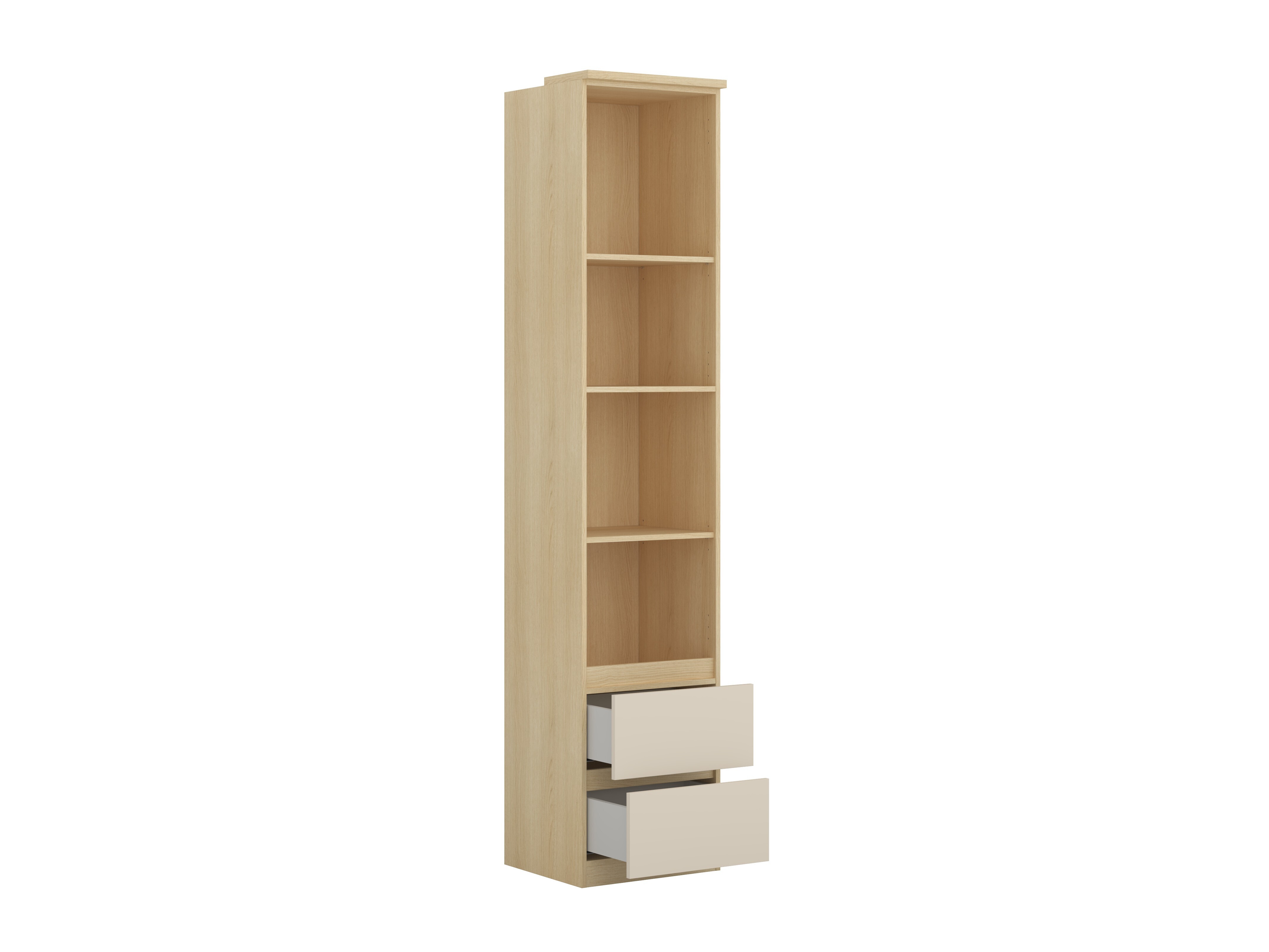 Set spavaća soba Nolcala 124 (Hrast + Bež)