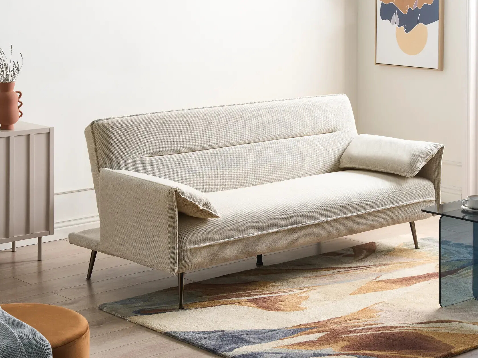 Sofa na razvlačenje Berwyn 3284 (Belo)