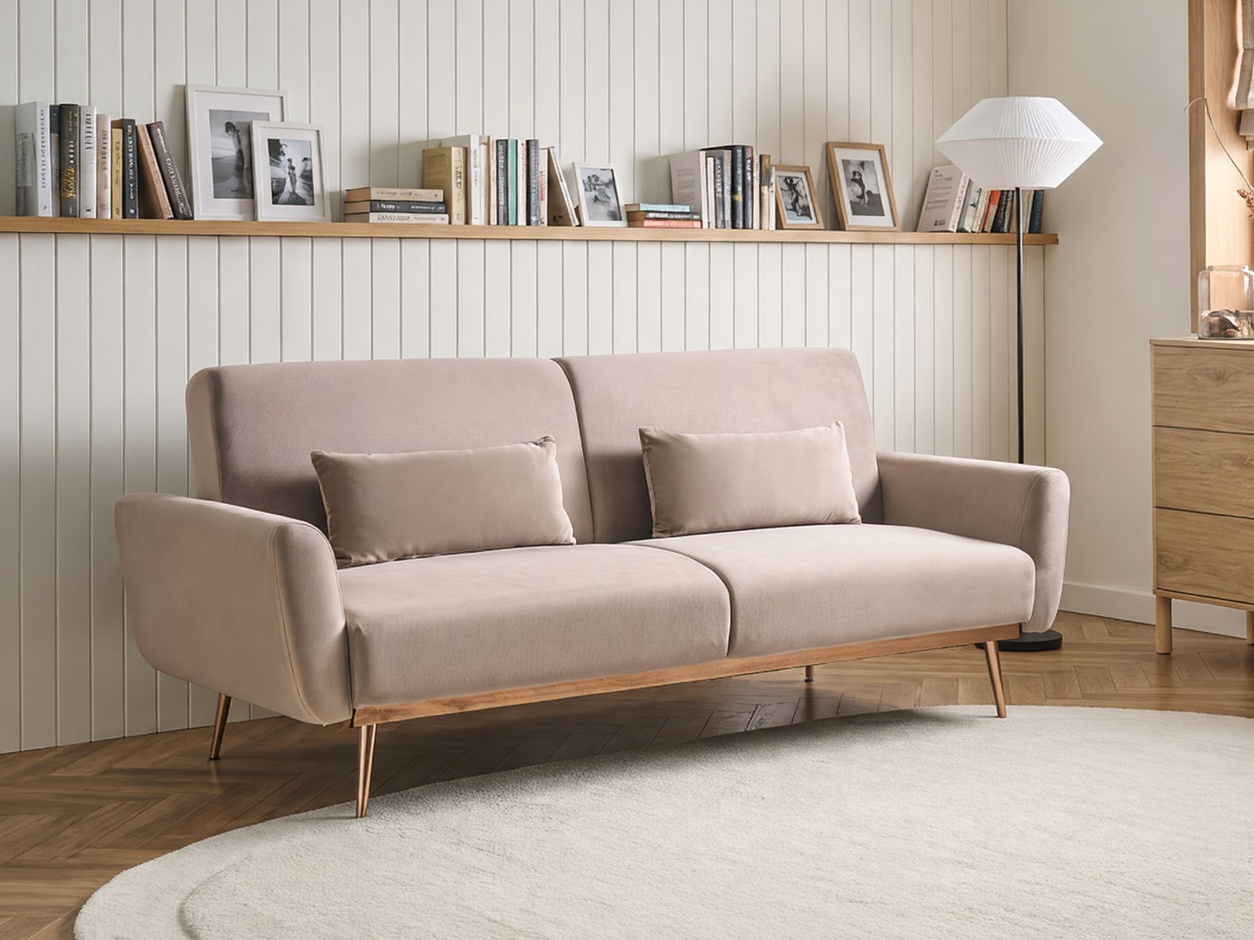 Sofa na razvlačenje Berwyn 750 (Taupe)