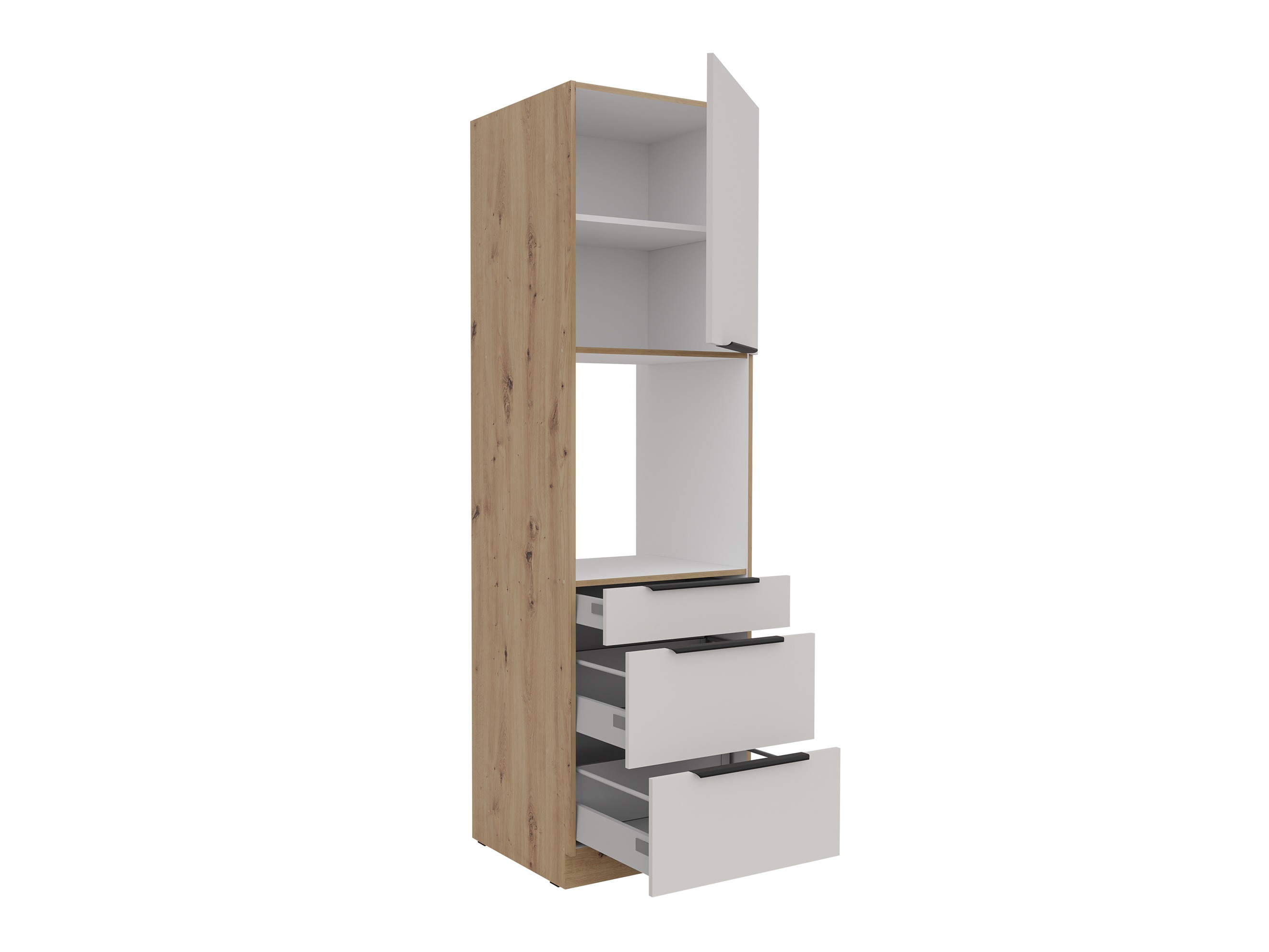 Modularni ormar za ugradne uređaje Sole 135