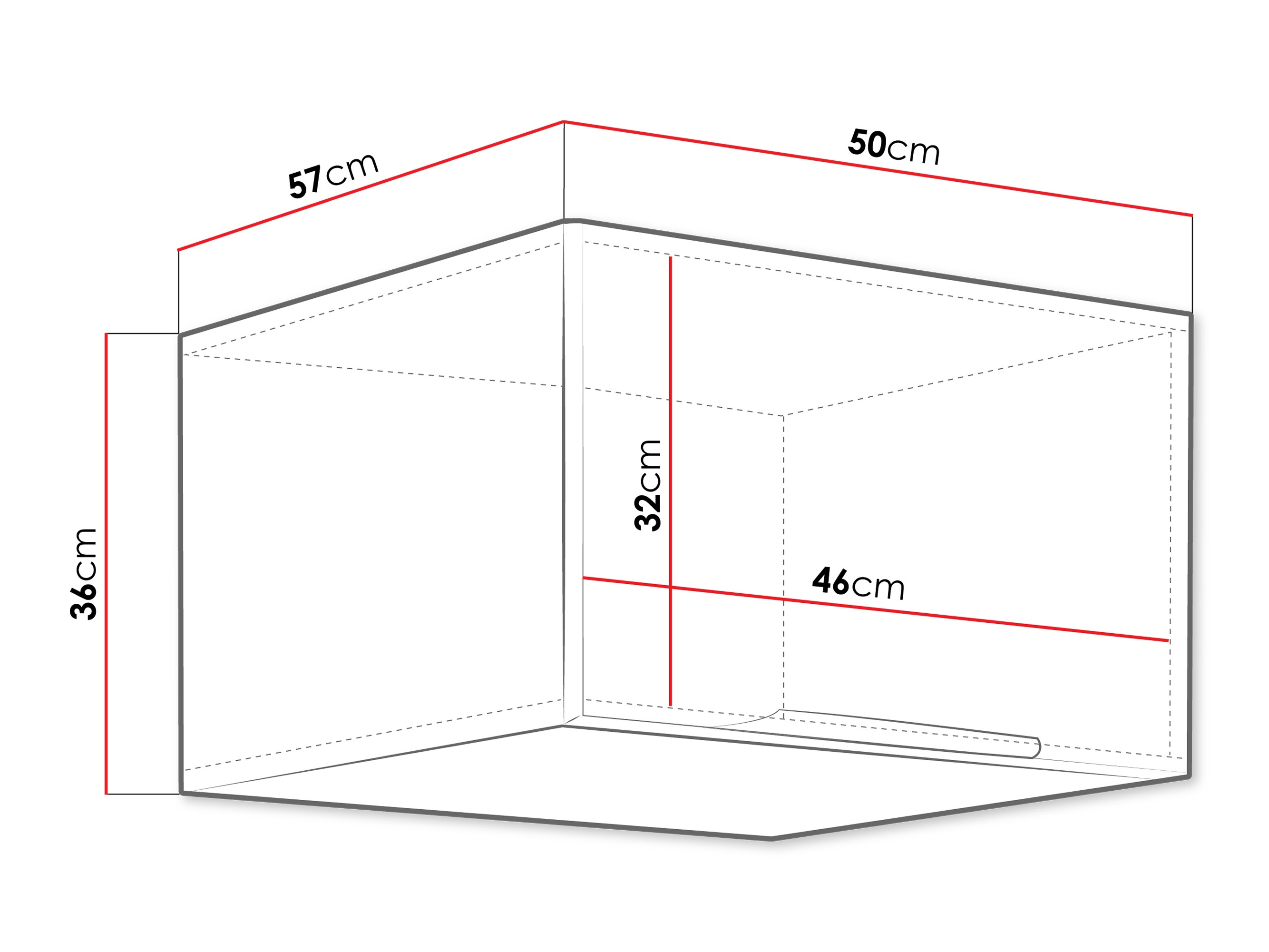 Modularni zidni ormarić Sole 129
