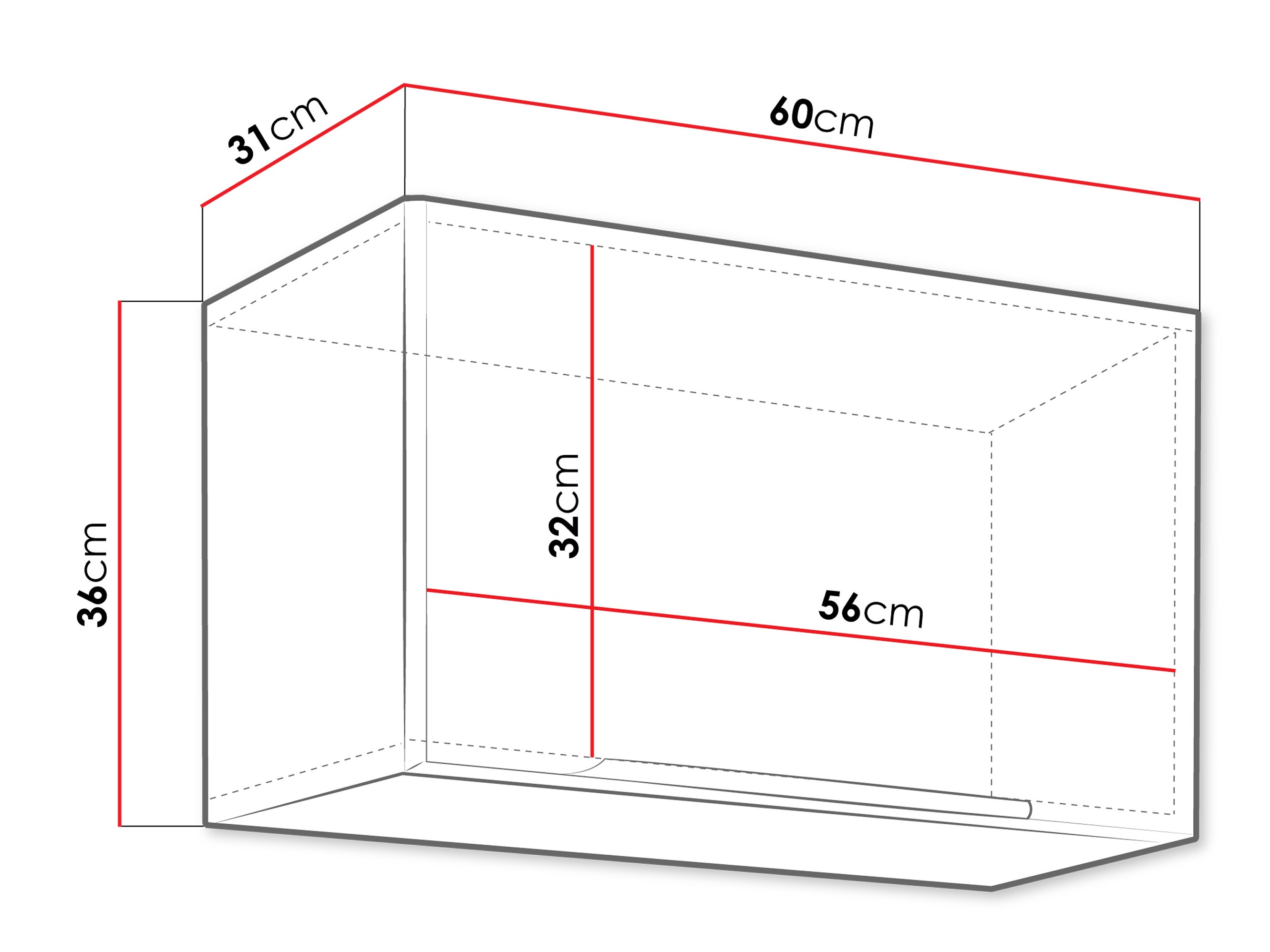 Modularni zidni ormarić Sole 139