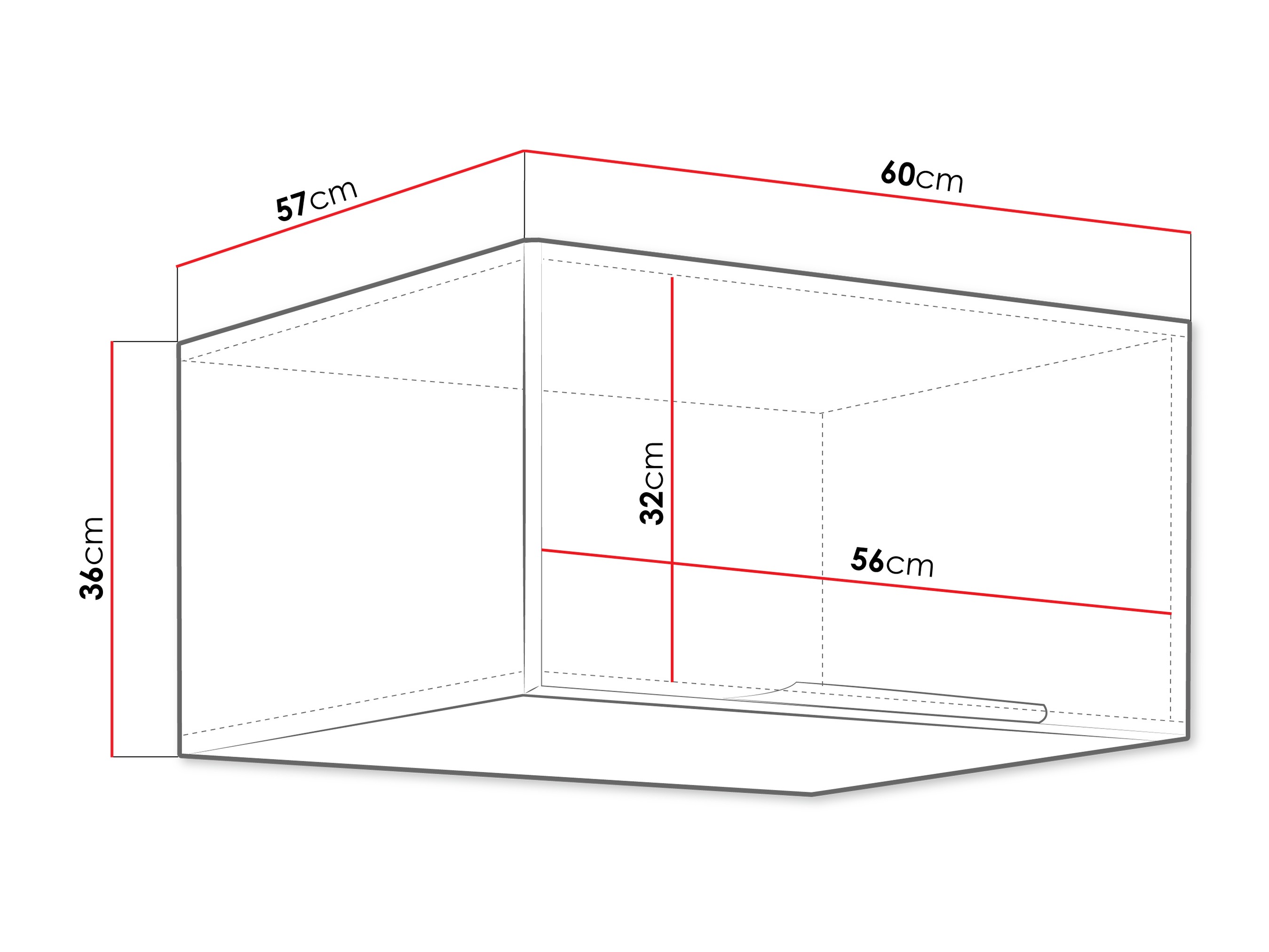 Modularni zidni ormarić Sole 140