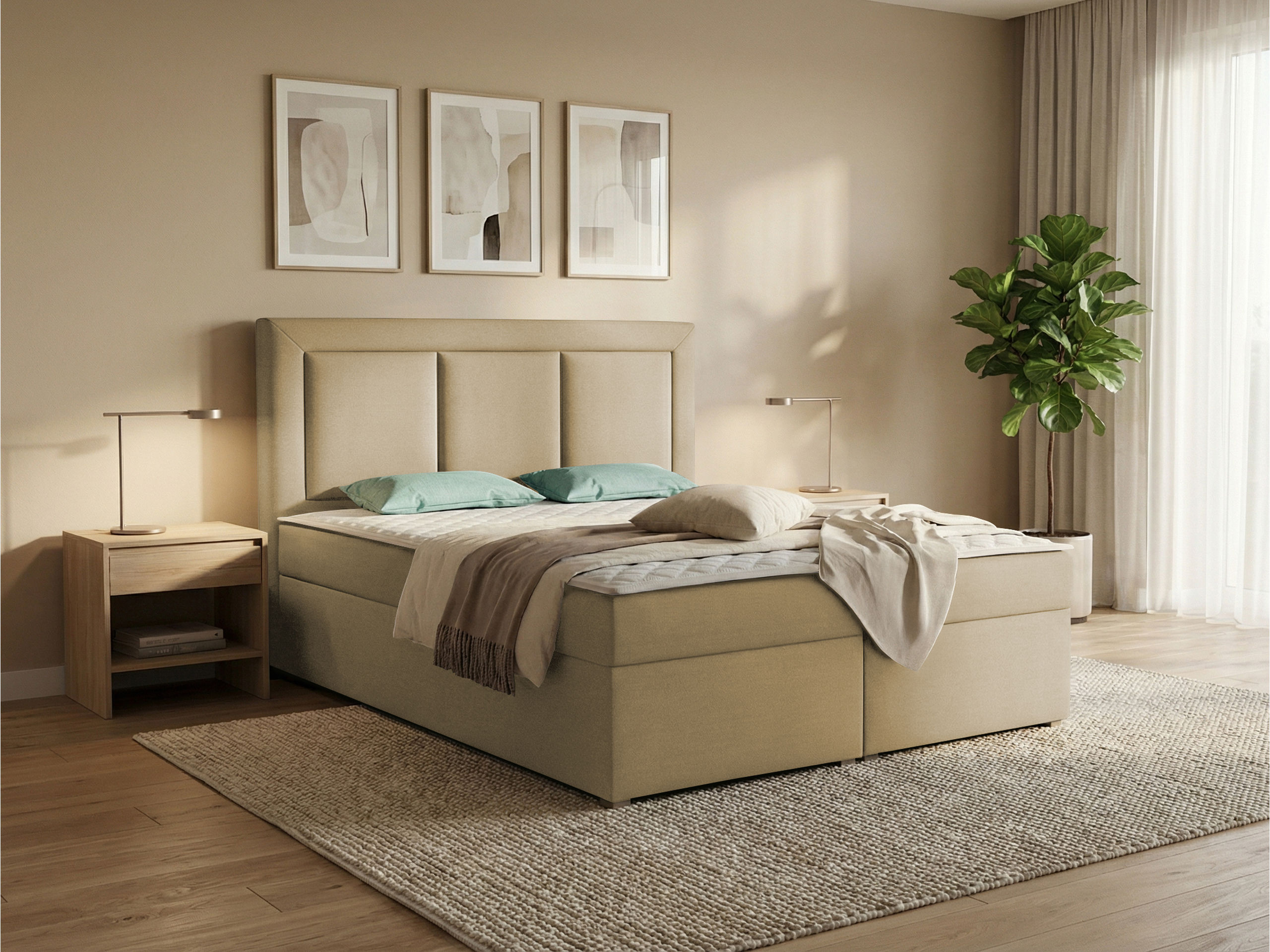 Boxspring krevet Pomona 112 (Victoria 14 853)