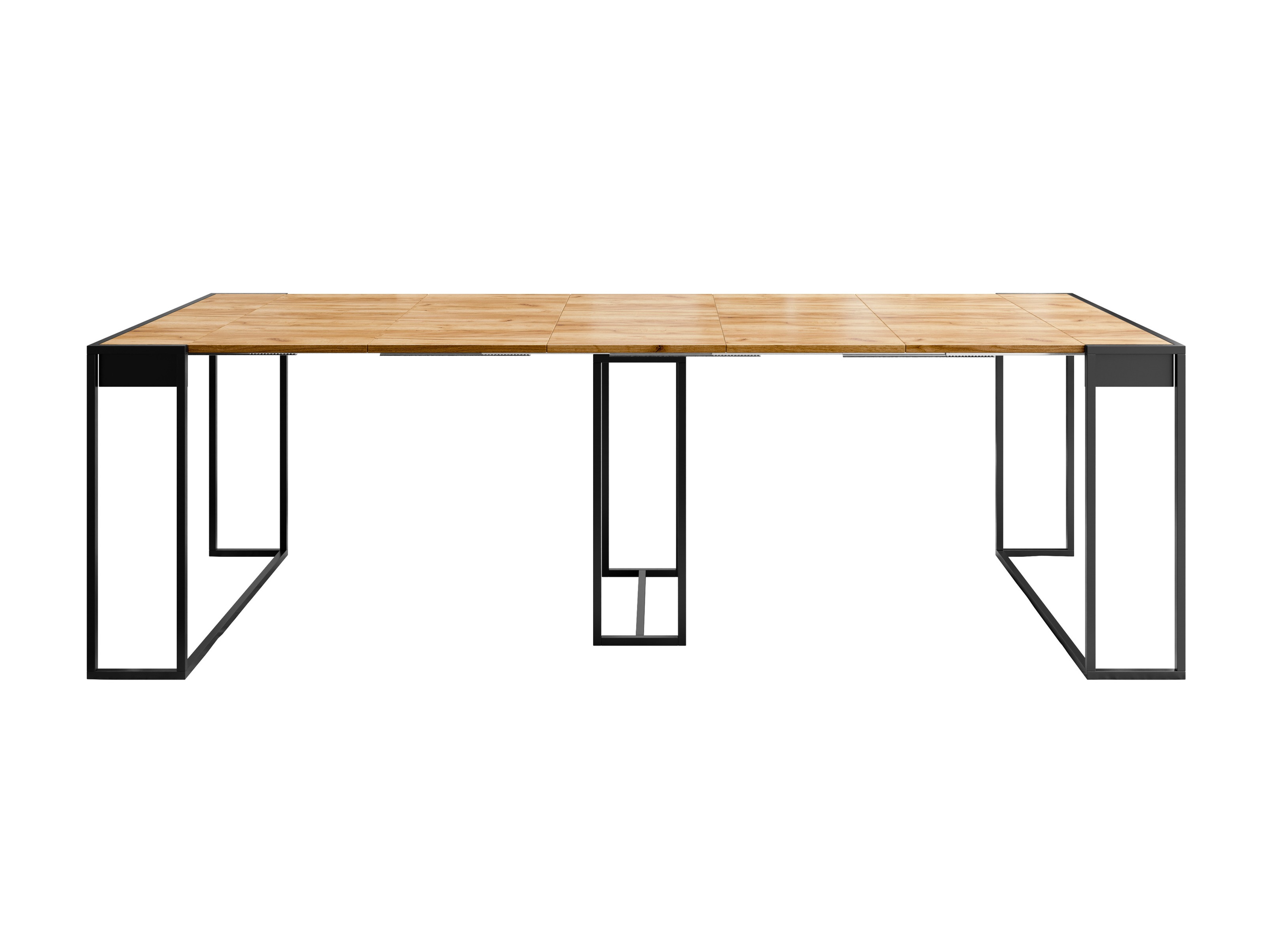 Sklopivi sto Oswego 180 (Crno + Craft hrast)