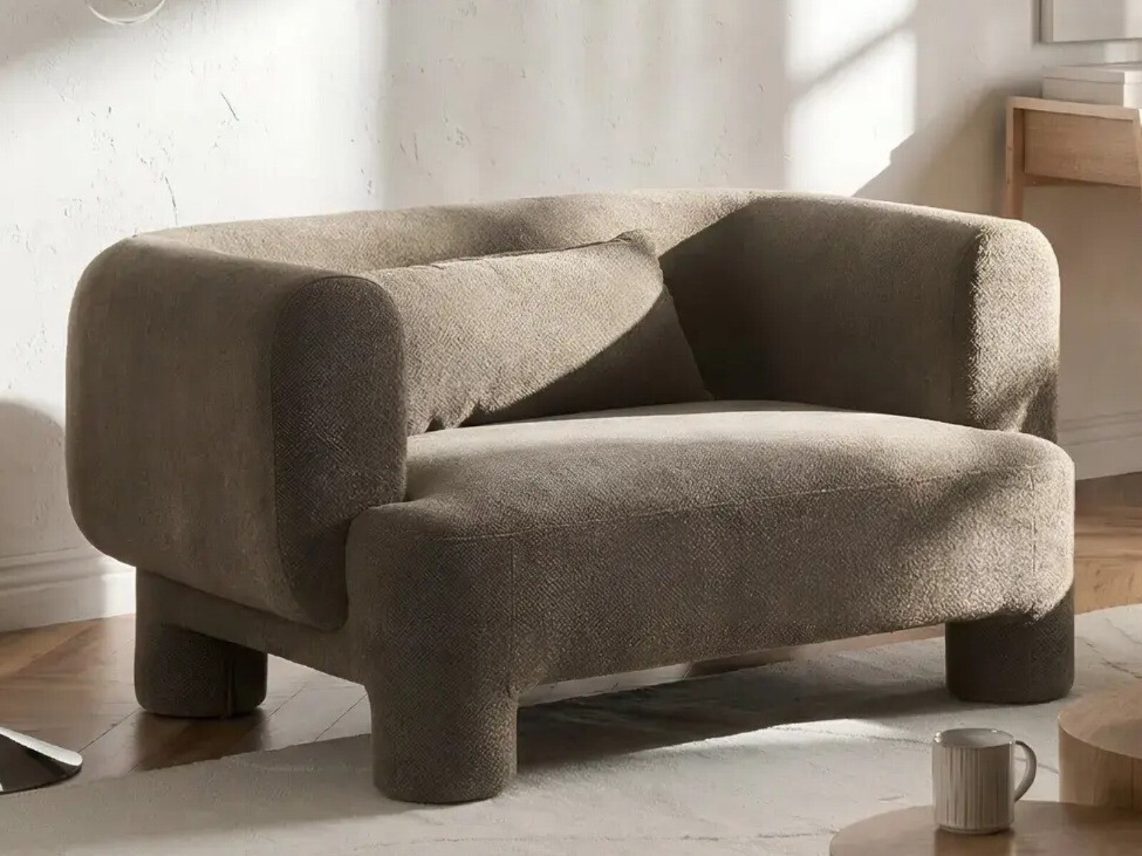 Sofa Cavsali 100 (Smeđa)