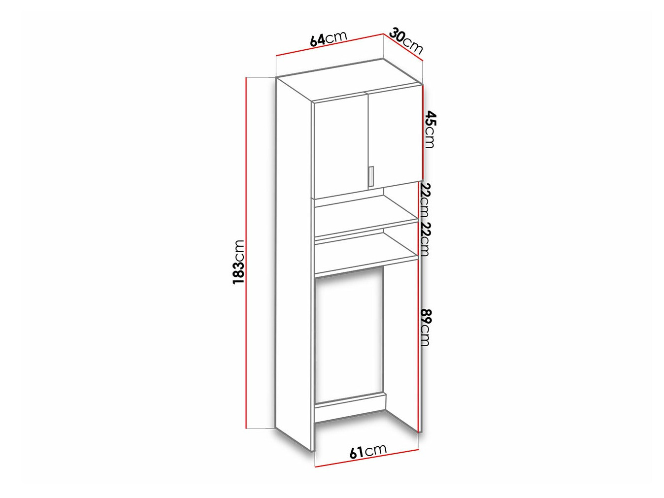 Polica za kupatilo S175