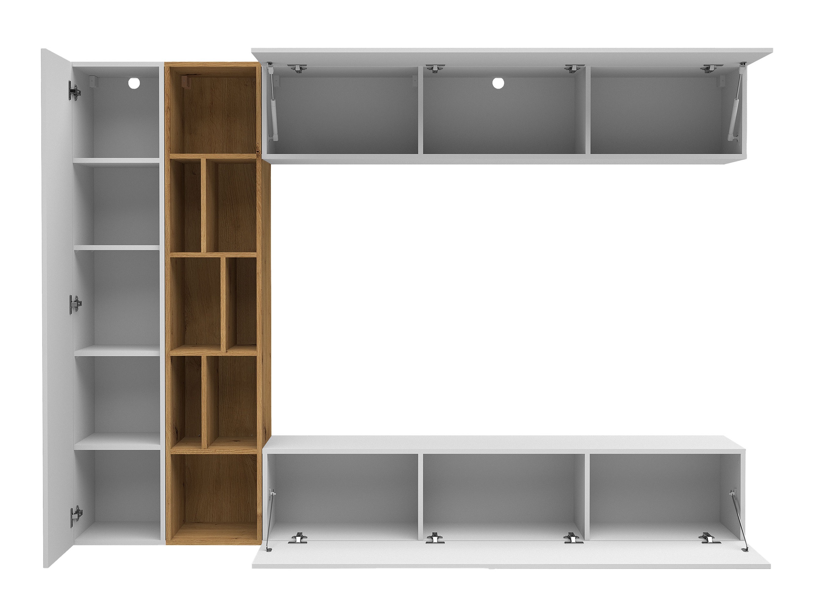 Set za dnevnu sobu Comfivo Natura (Kašmir + Artisan hrast)