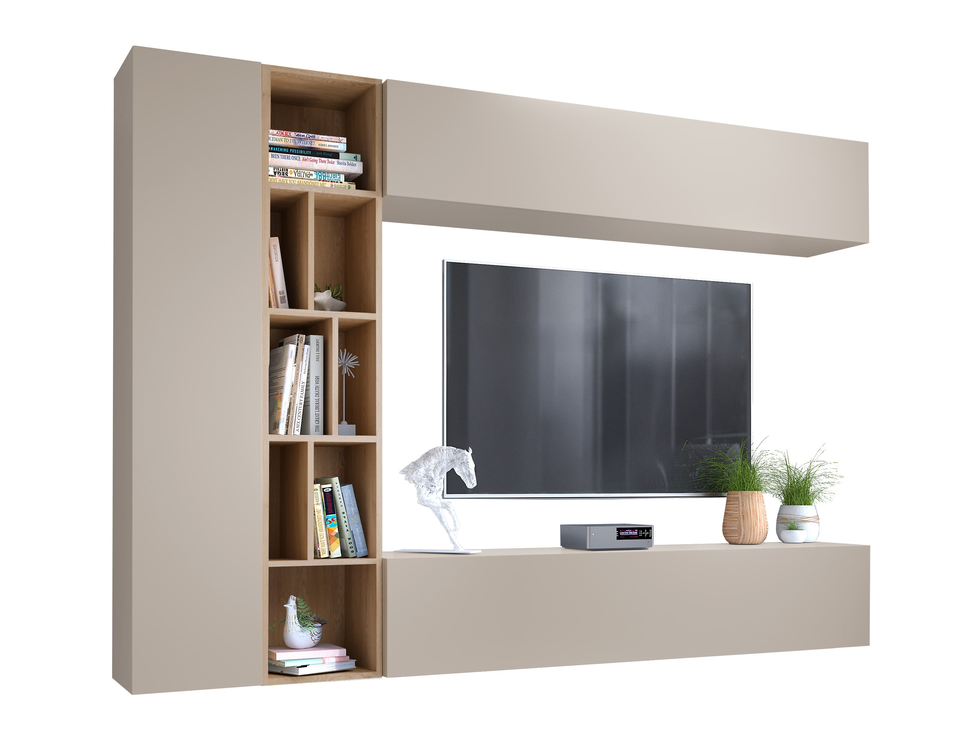 Set za dnevnu sobu Comfivo Natura (Kašmir + Artisan hrast)