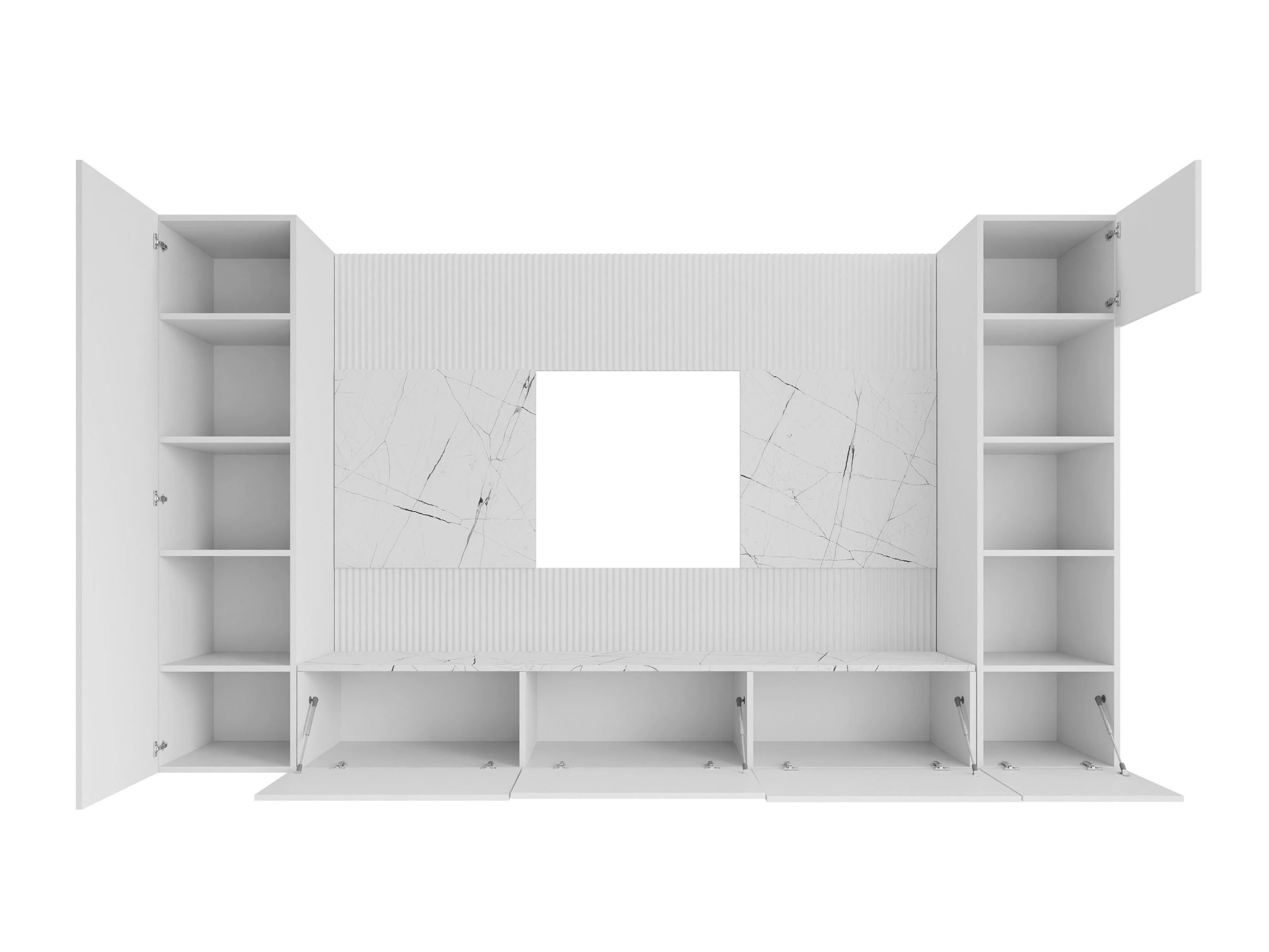 Set za dnevnu sobu Comfivo Salix IV (Orah + Svetlo Travertine)