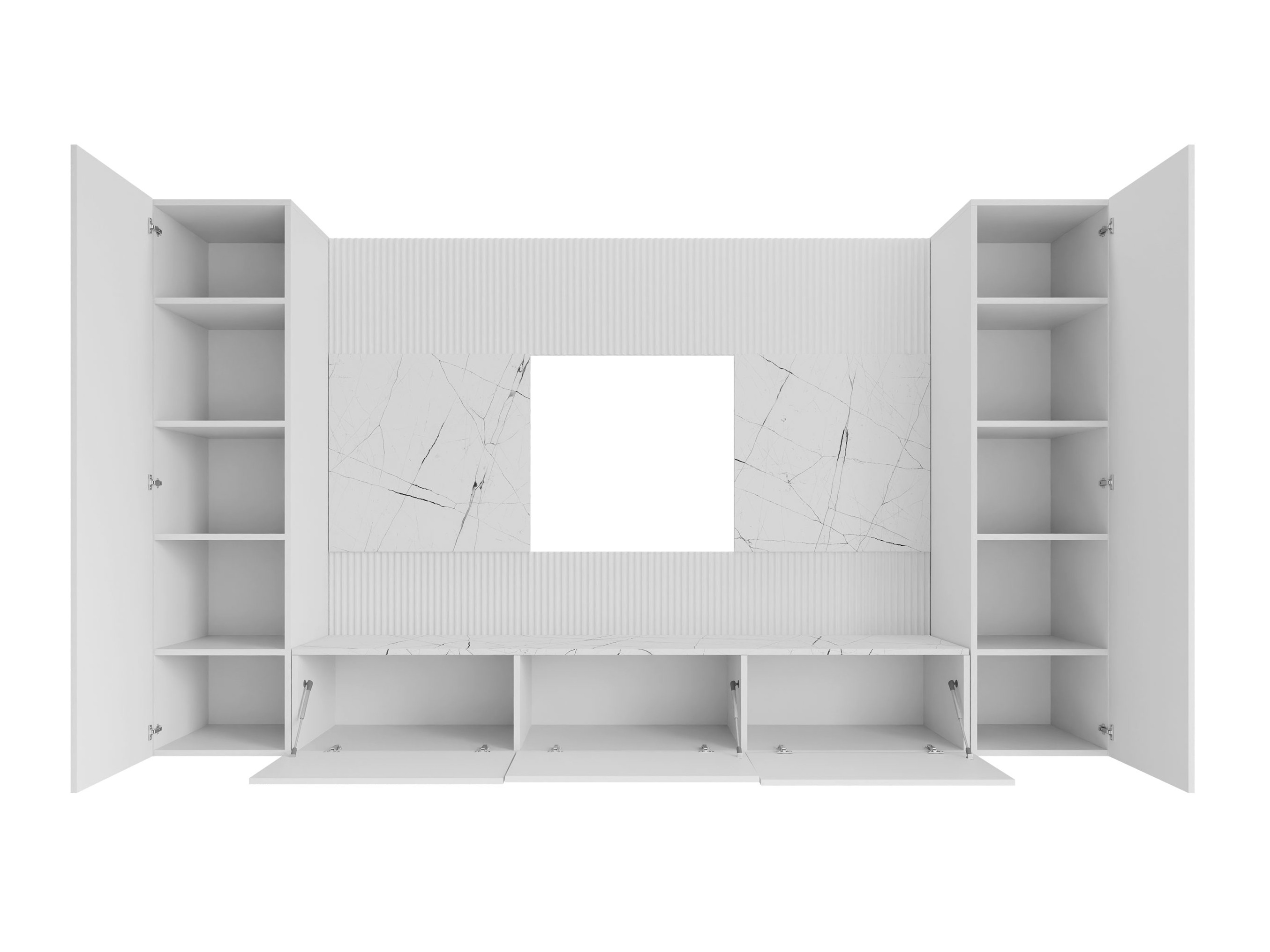 Set za dnevnu sobu Comfivo Salix V (Orah + Svetlo Travertine)
