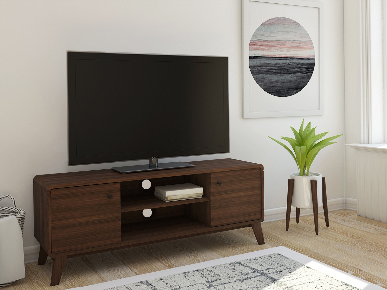TV komoda Elbtena 107 (Orah)