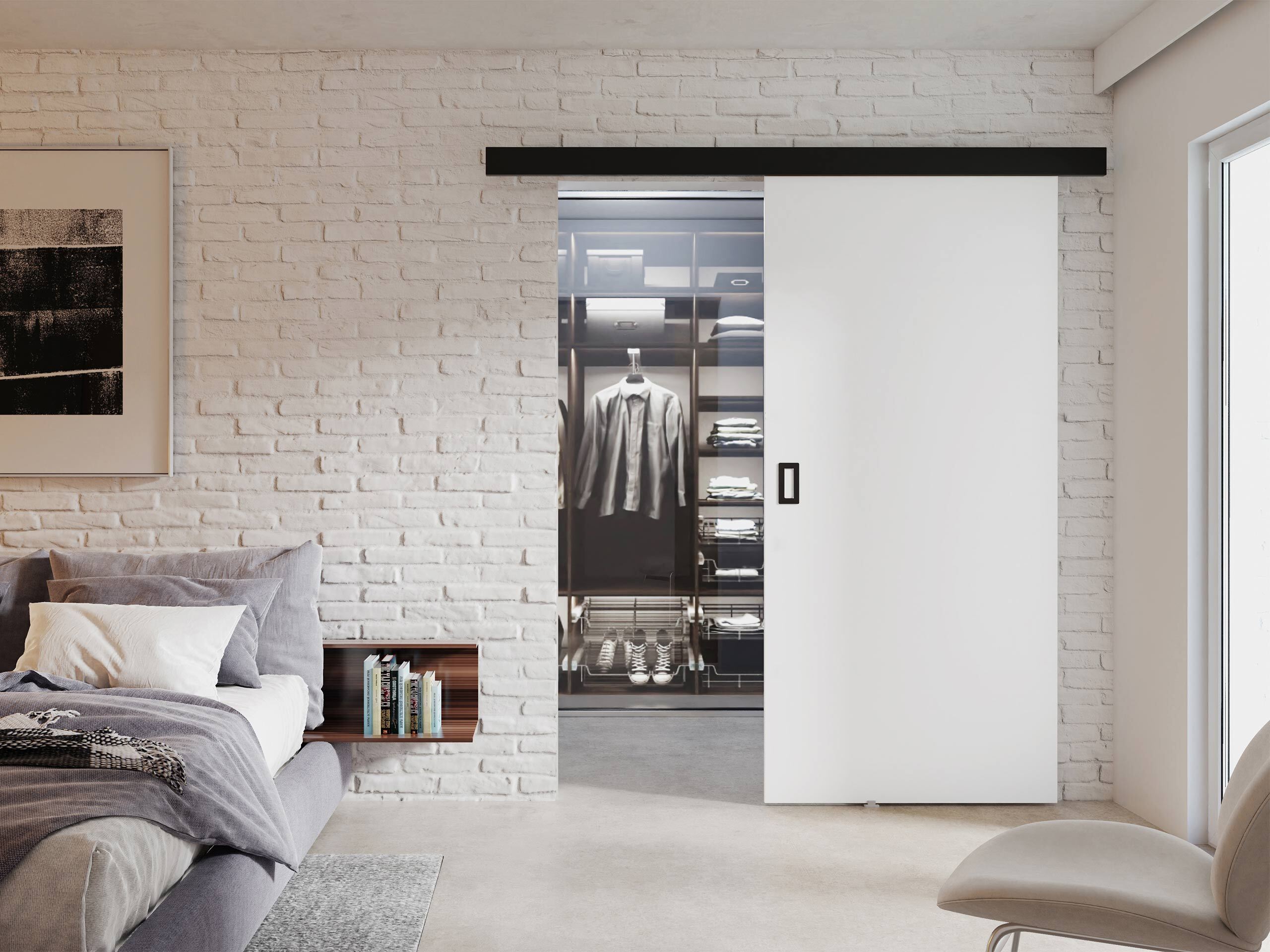 Klizna vrata Dover 170 (Belo)