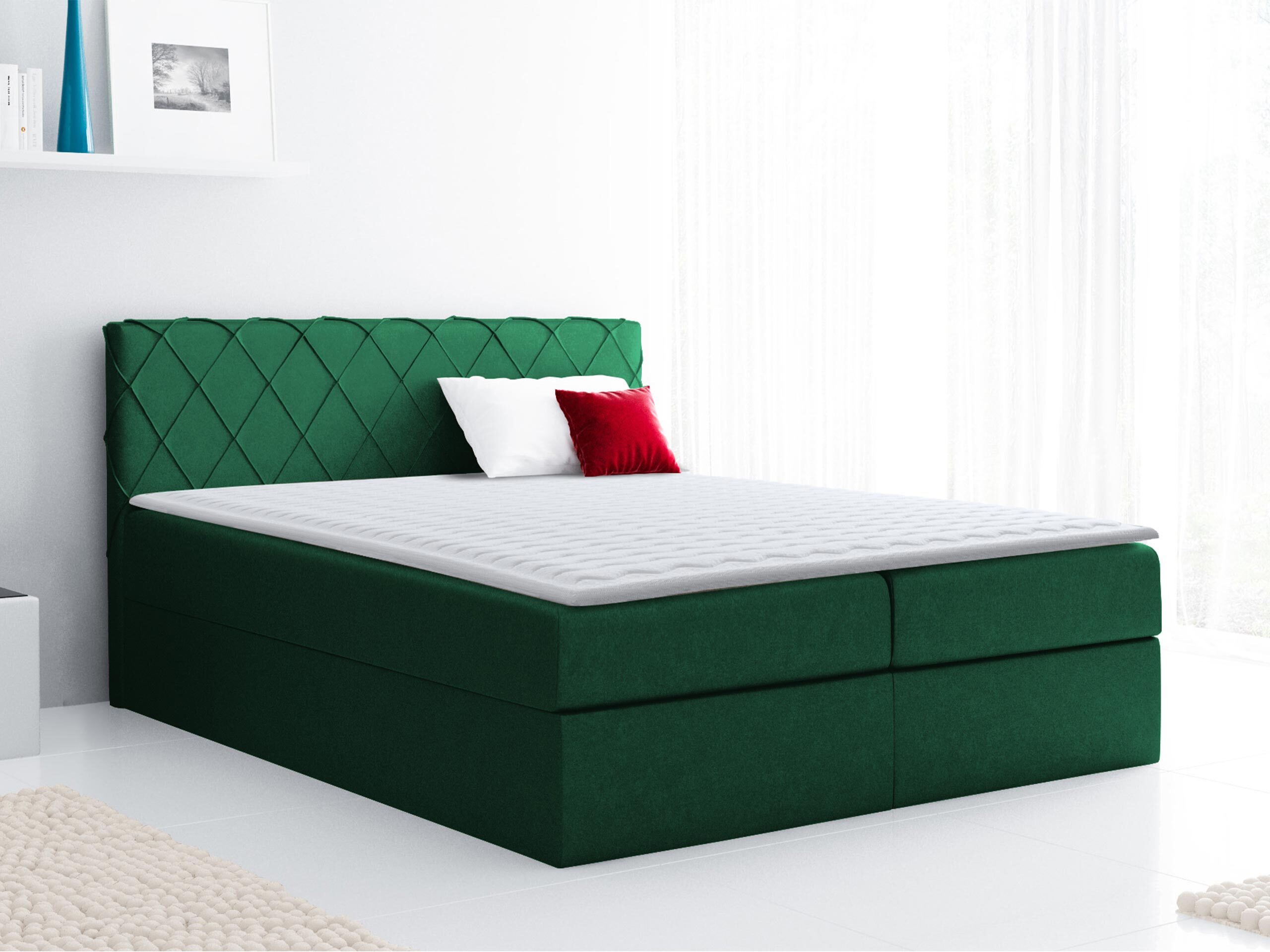Boxspring krevet Genus (Velluto 10)