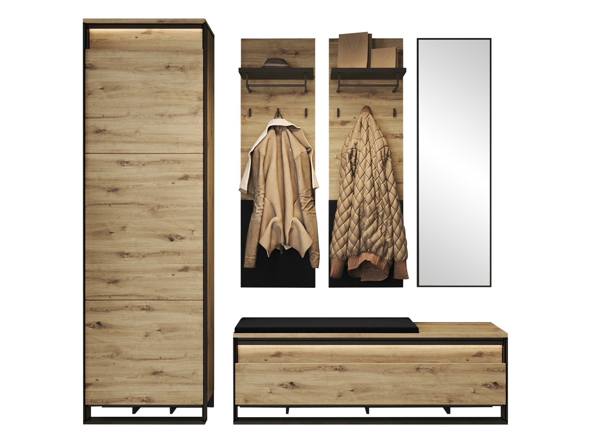 Set za hodnik Luliru 152