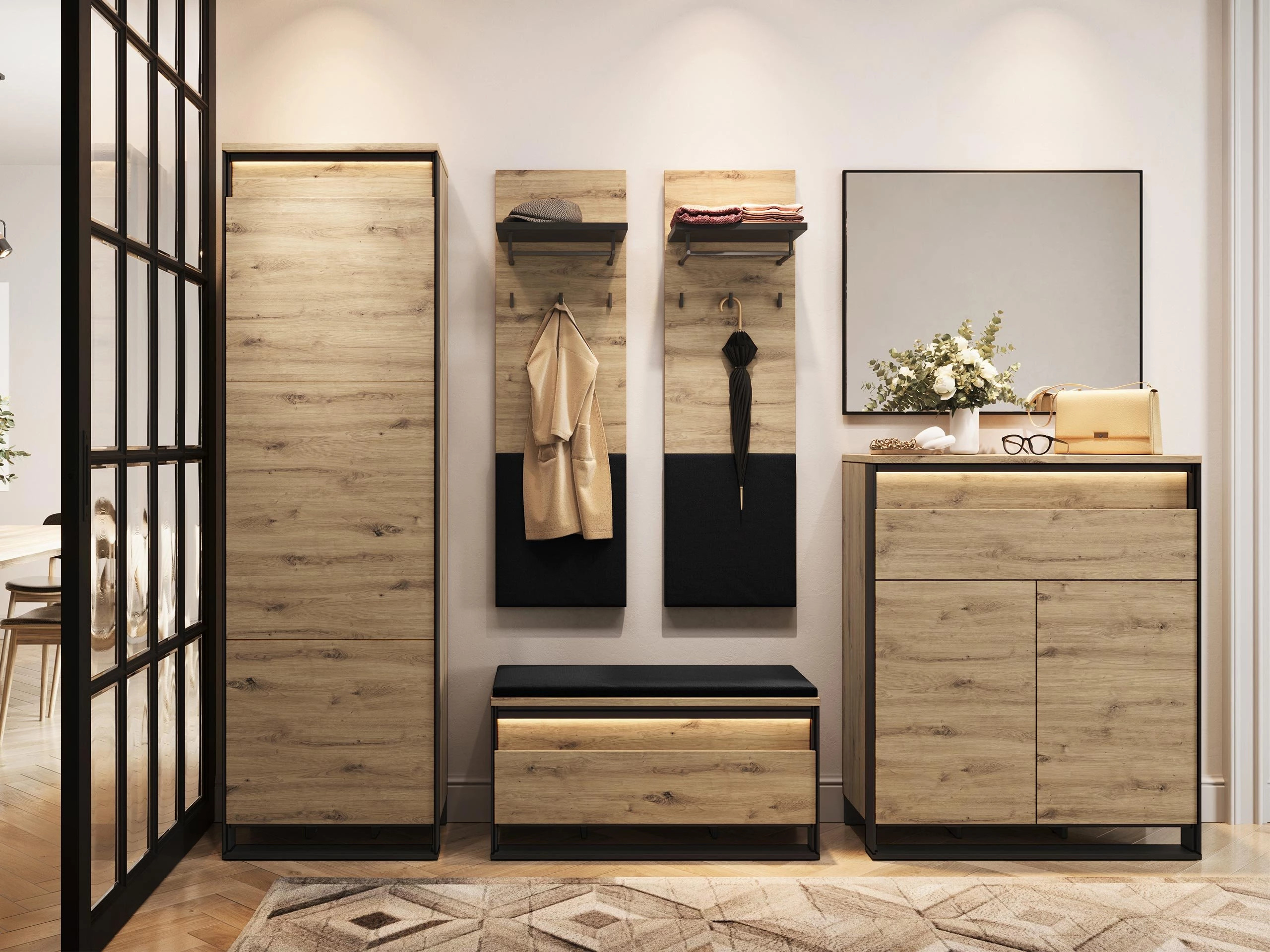 Set za hodnik Luliru 153