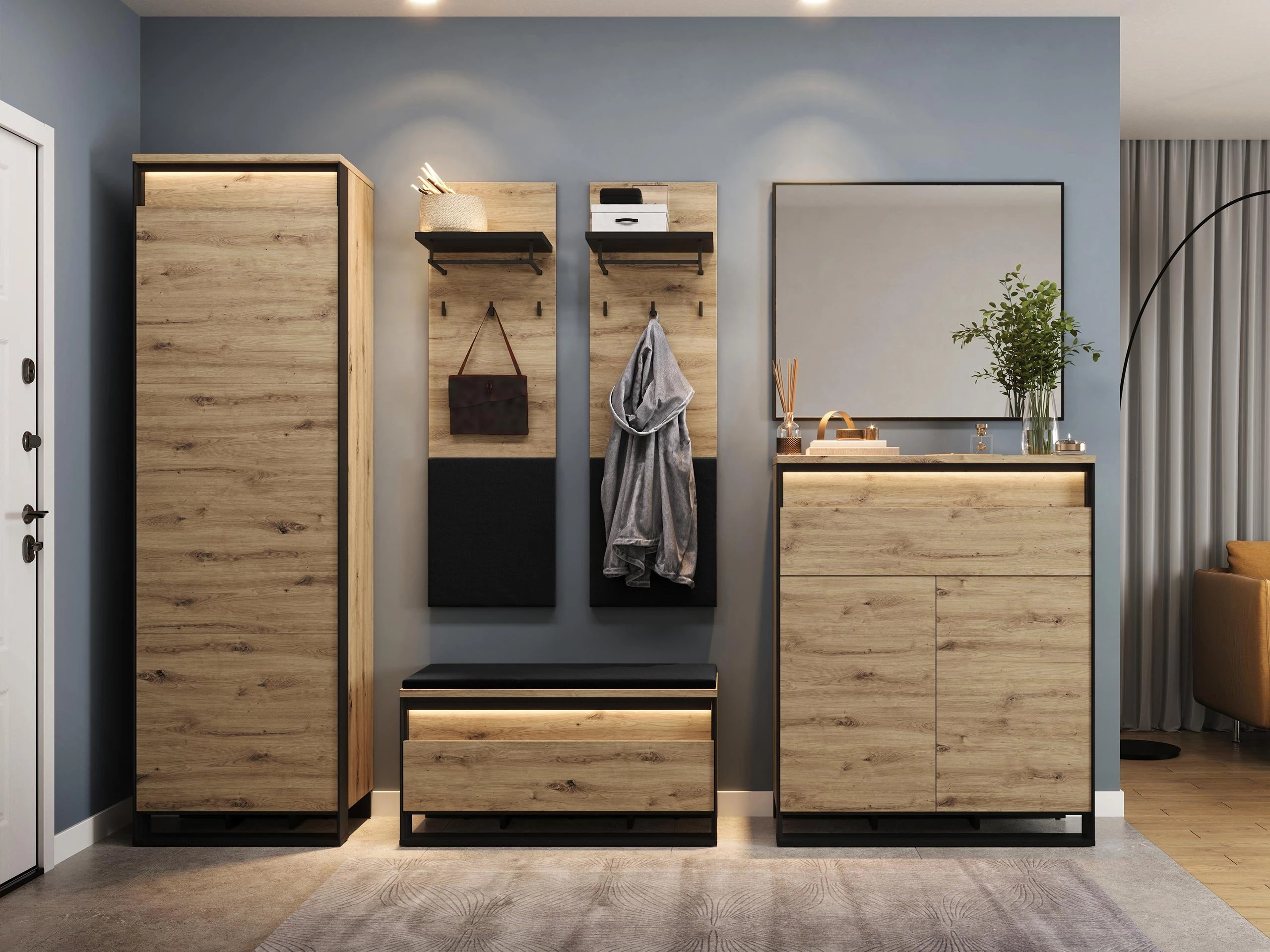 Set za hodnik Luliru 153