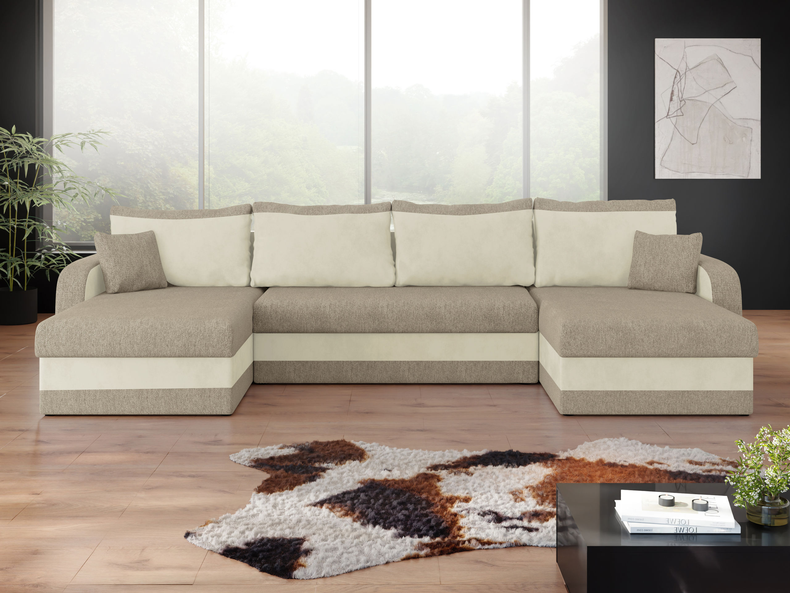 Ugaona garnitura Comfivo Melissa III (Matana 17 + Polo 872)
