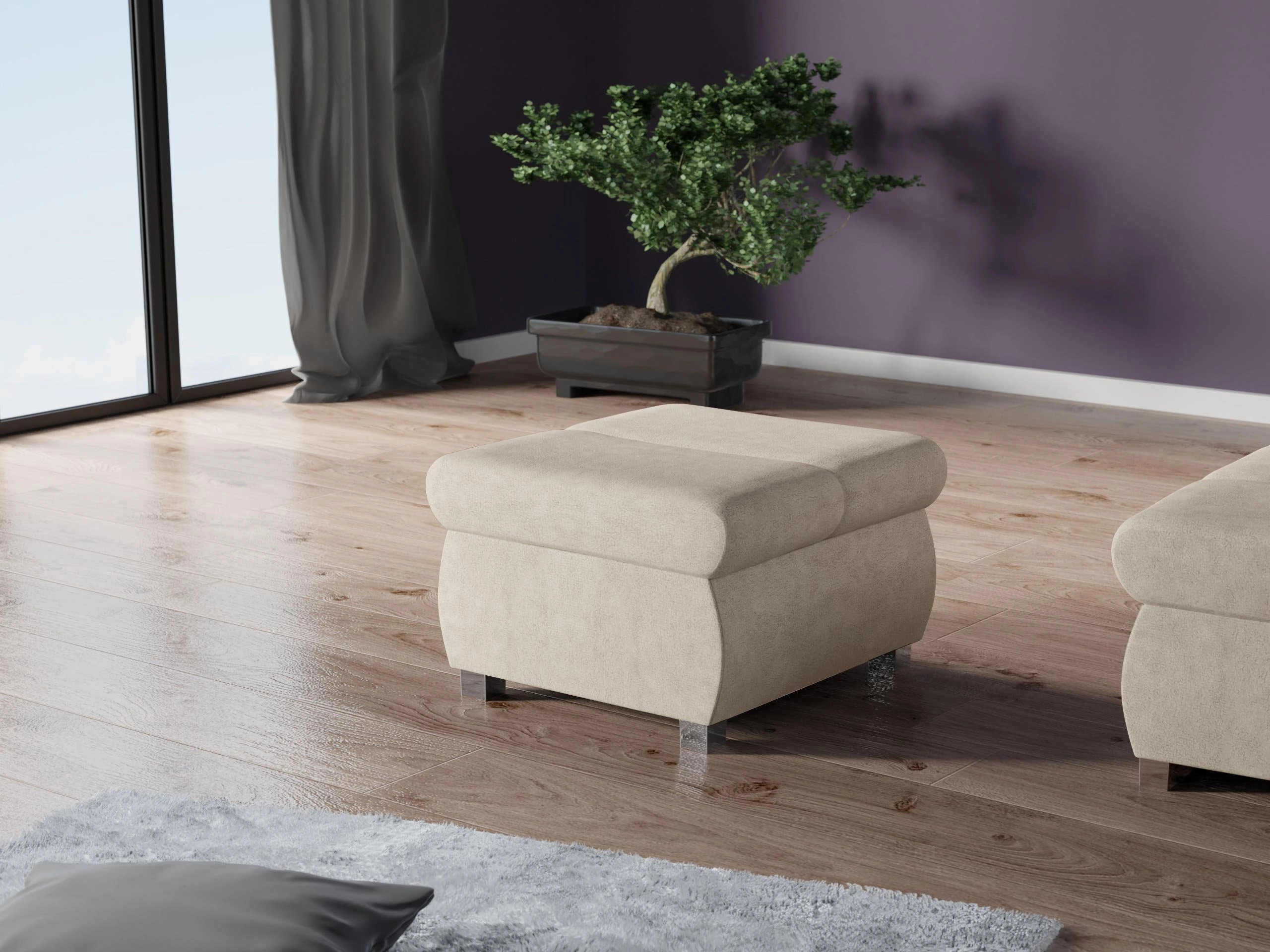 Tabure Comfivo Olivetum (Uttario Velvet 2979)