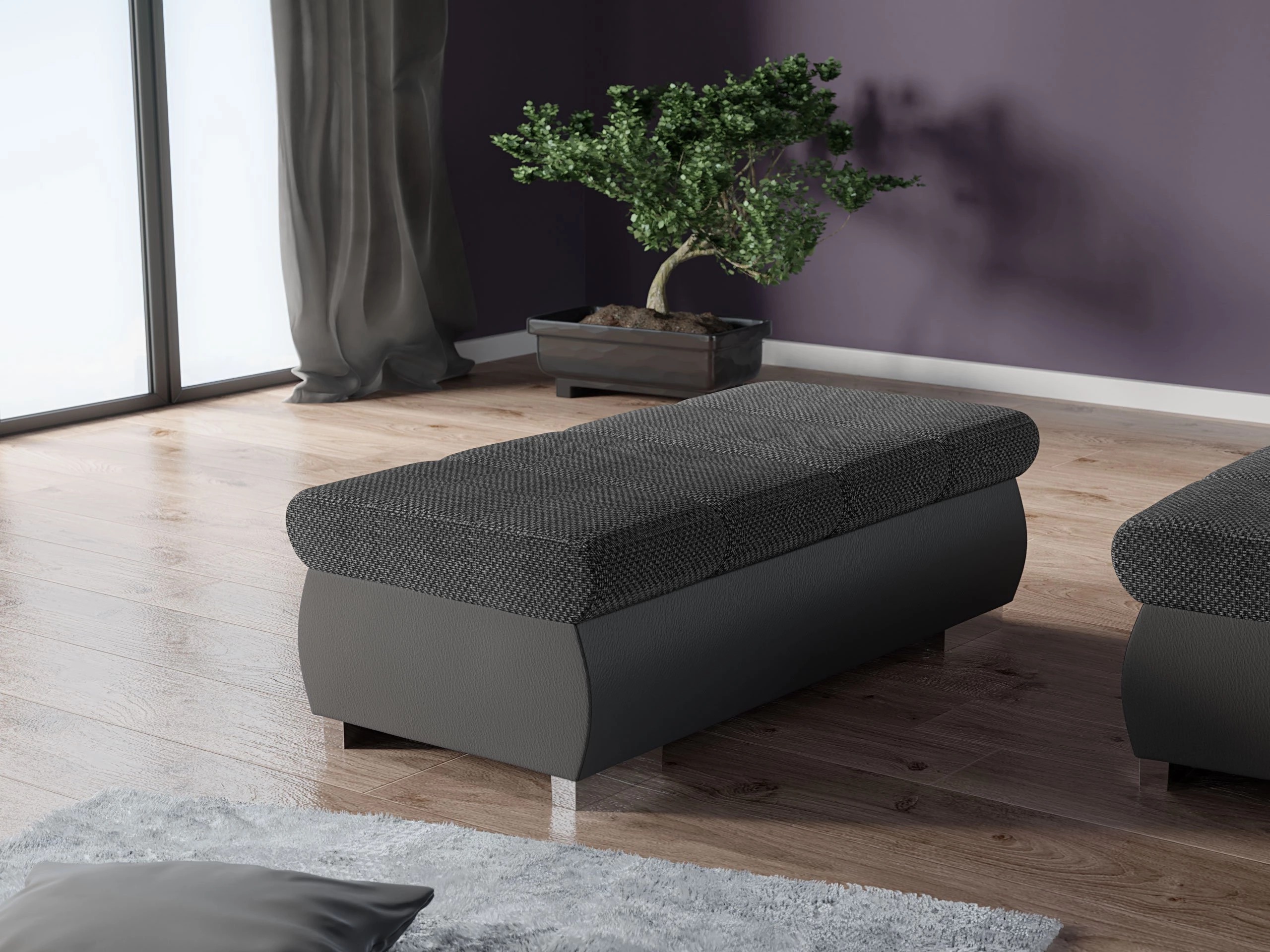 Tapacirana klupa Comfivo Olivetum I (Soft 029 + Majorka 03)