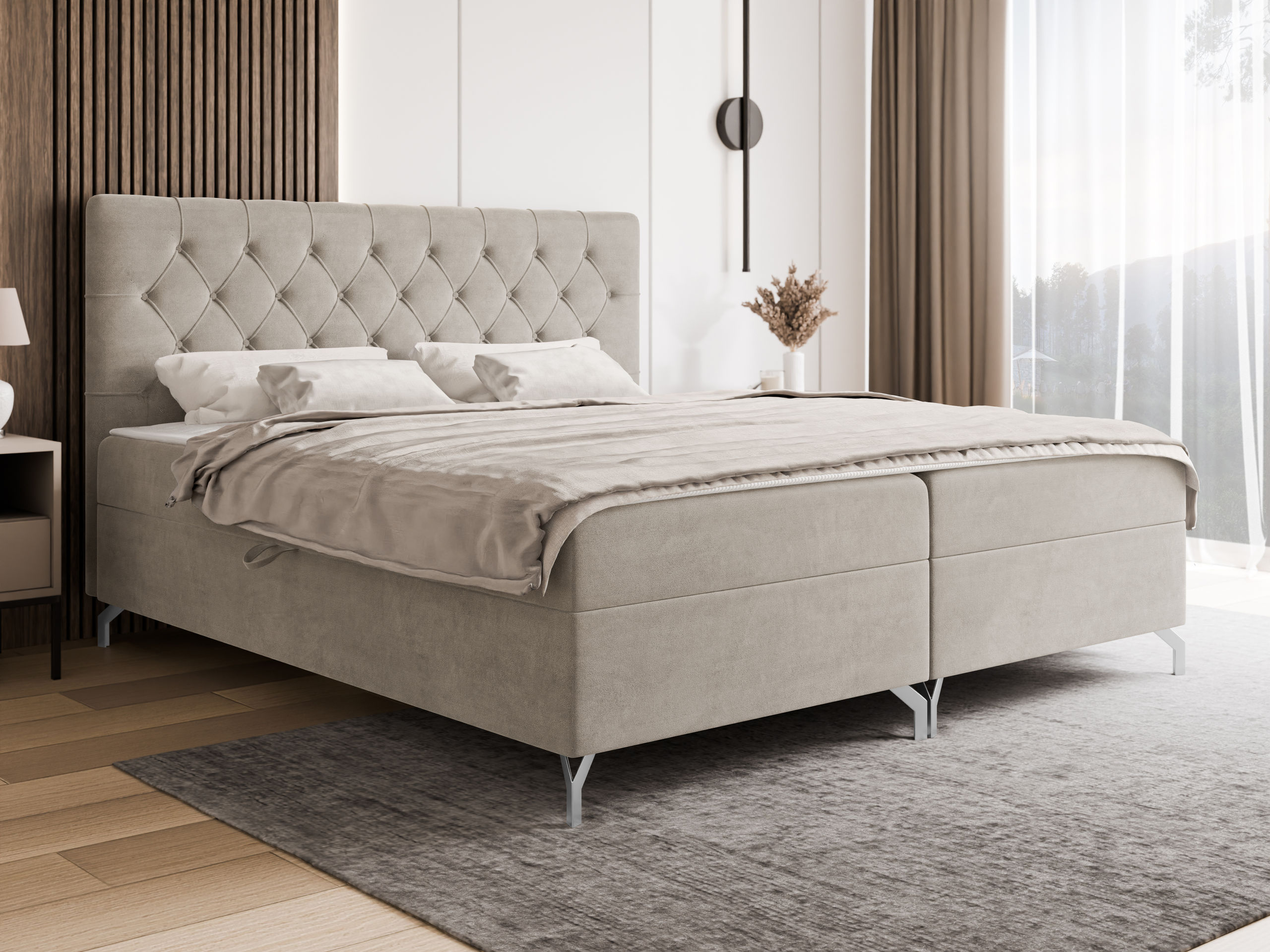 Boxspring krevet Focus (Fresh 01)