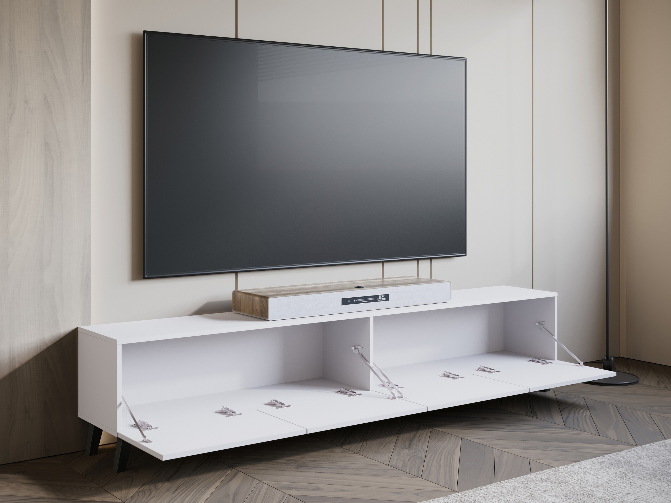 TV komoda Levtive 101 (Belo)