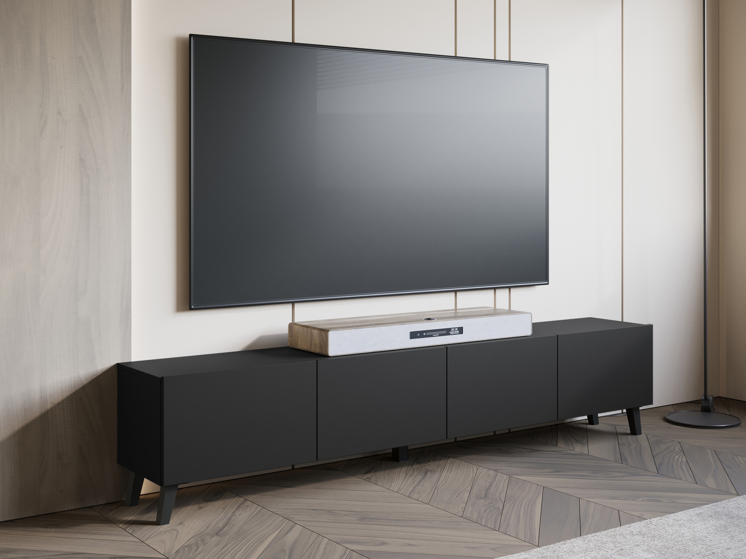 TV komoda Levtive 101 (Grafit)
