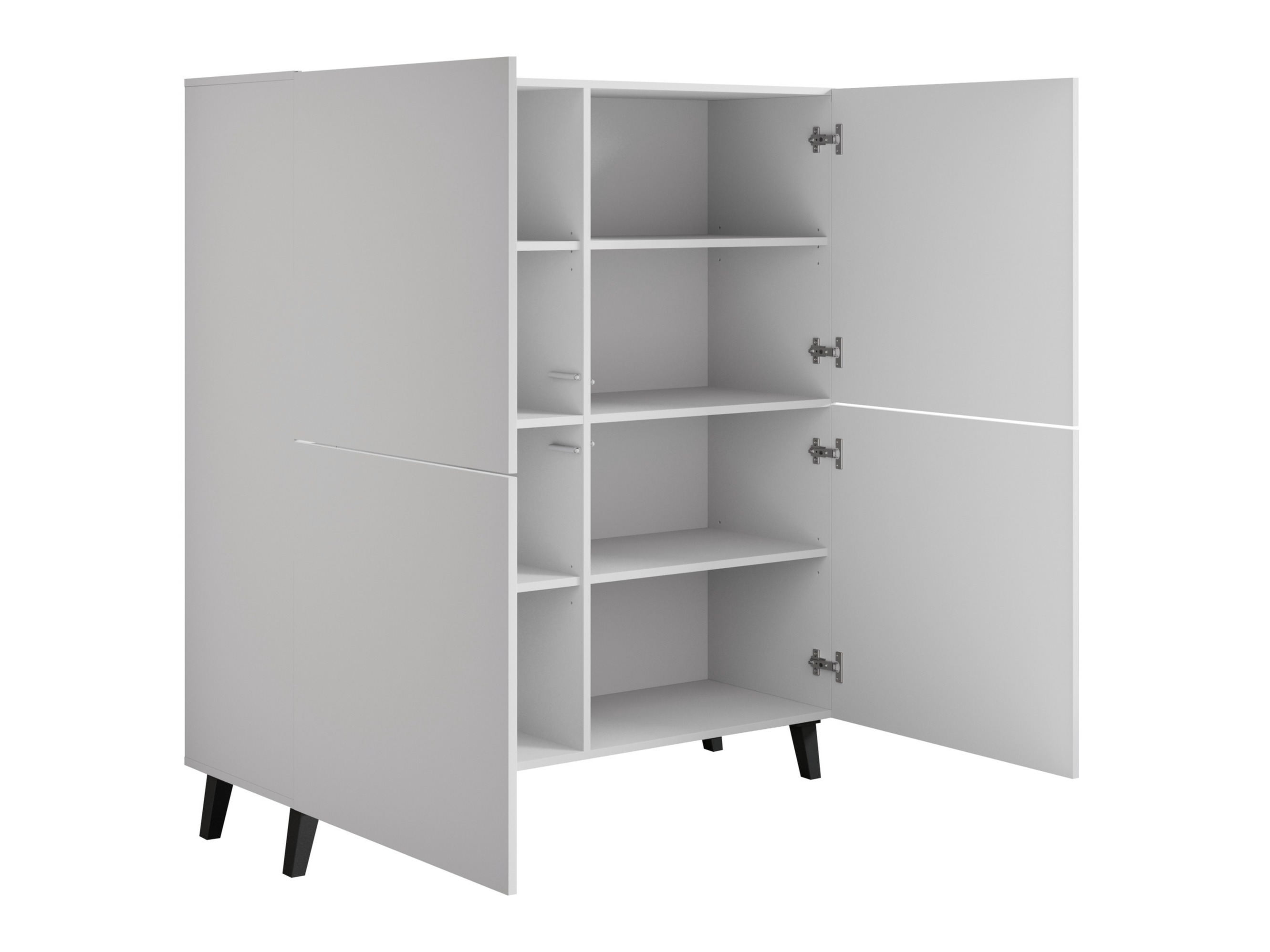 Set za dnevnu sobu Levtive 104 (Belo)