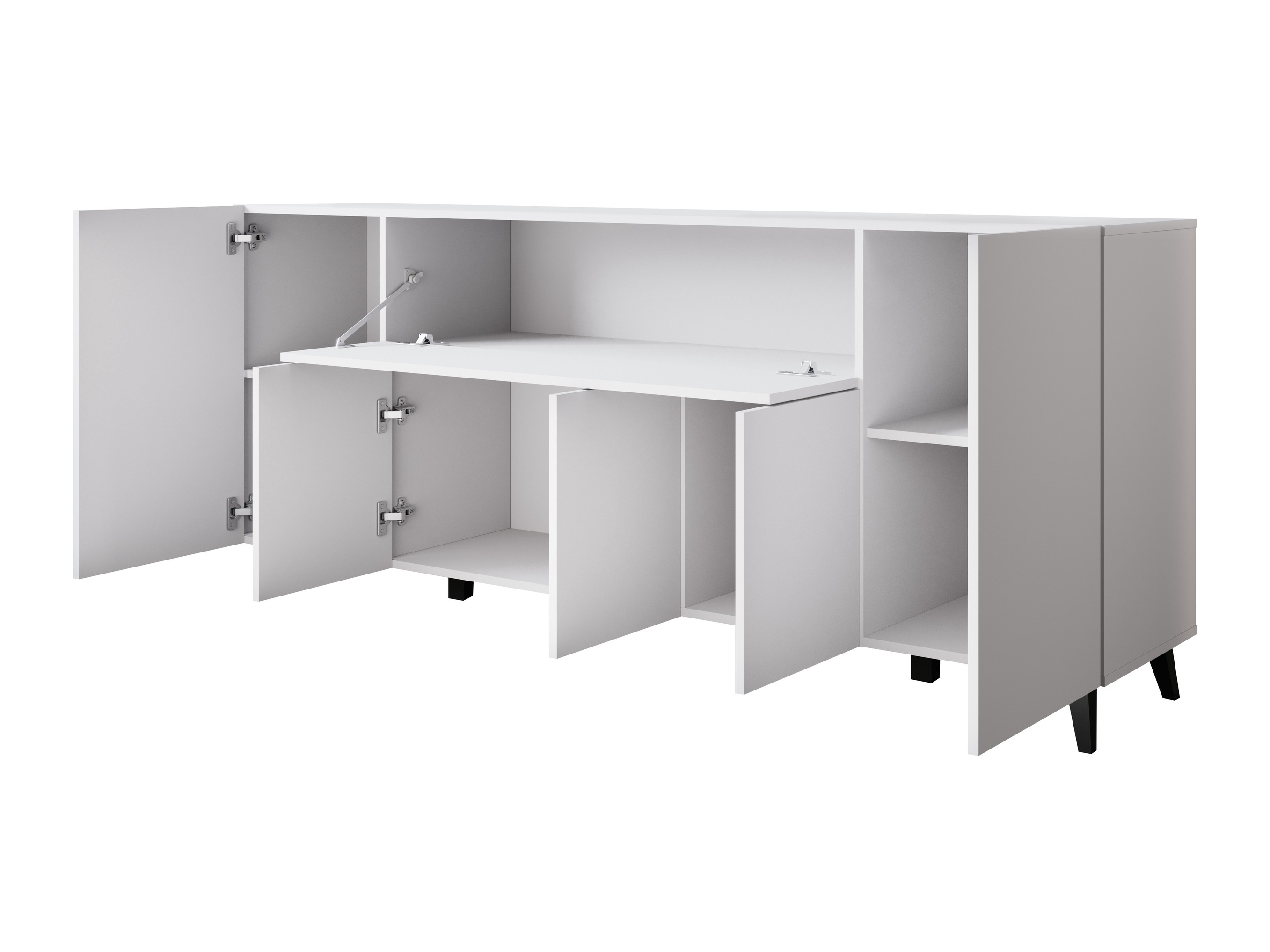 Set za dnevnu sobu Levtive 104 (Matera siva + Kesten)